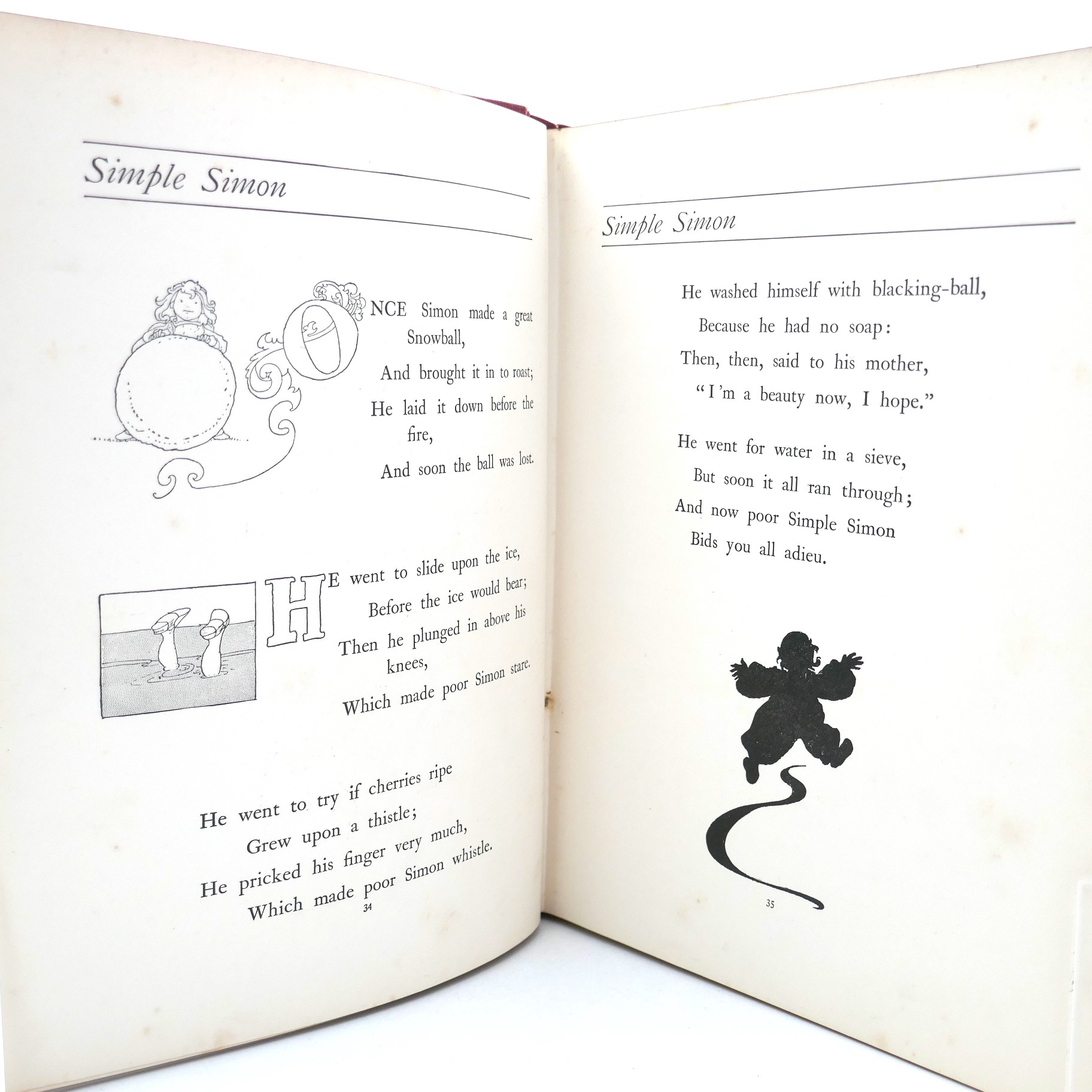 The Big Book of Nursery Rhymes. Illustrated by Charles Robinson (1903) - Image 5