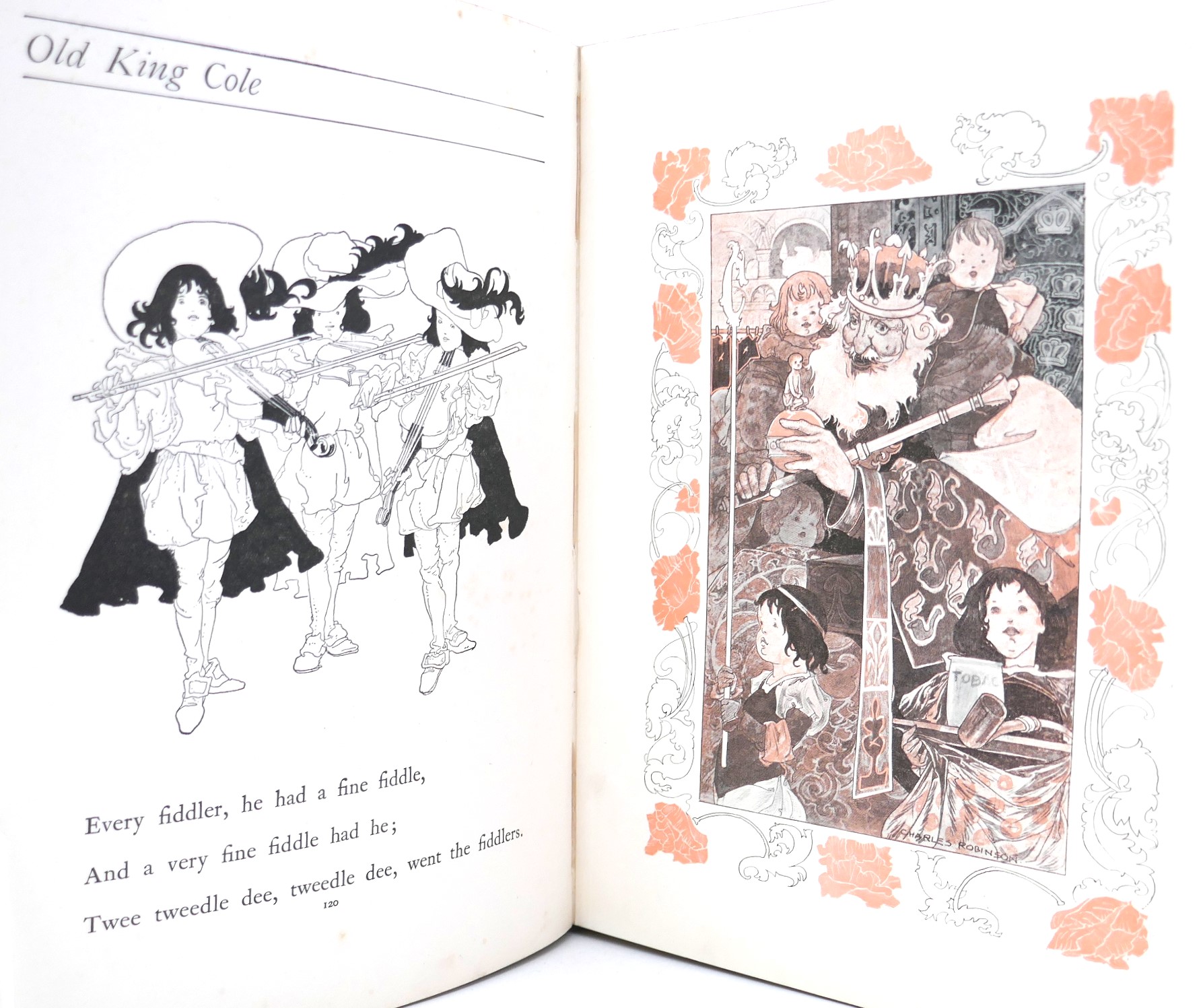 The Big Book of Nursery Rhymes. Illustrated by Charles Robinson (1903) - Image 8