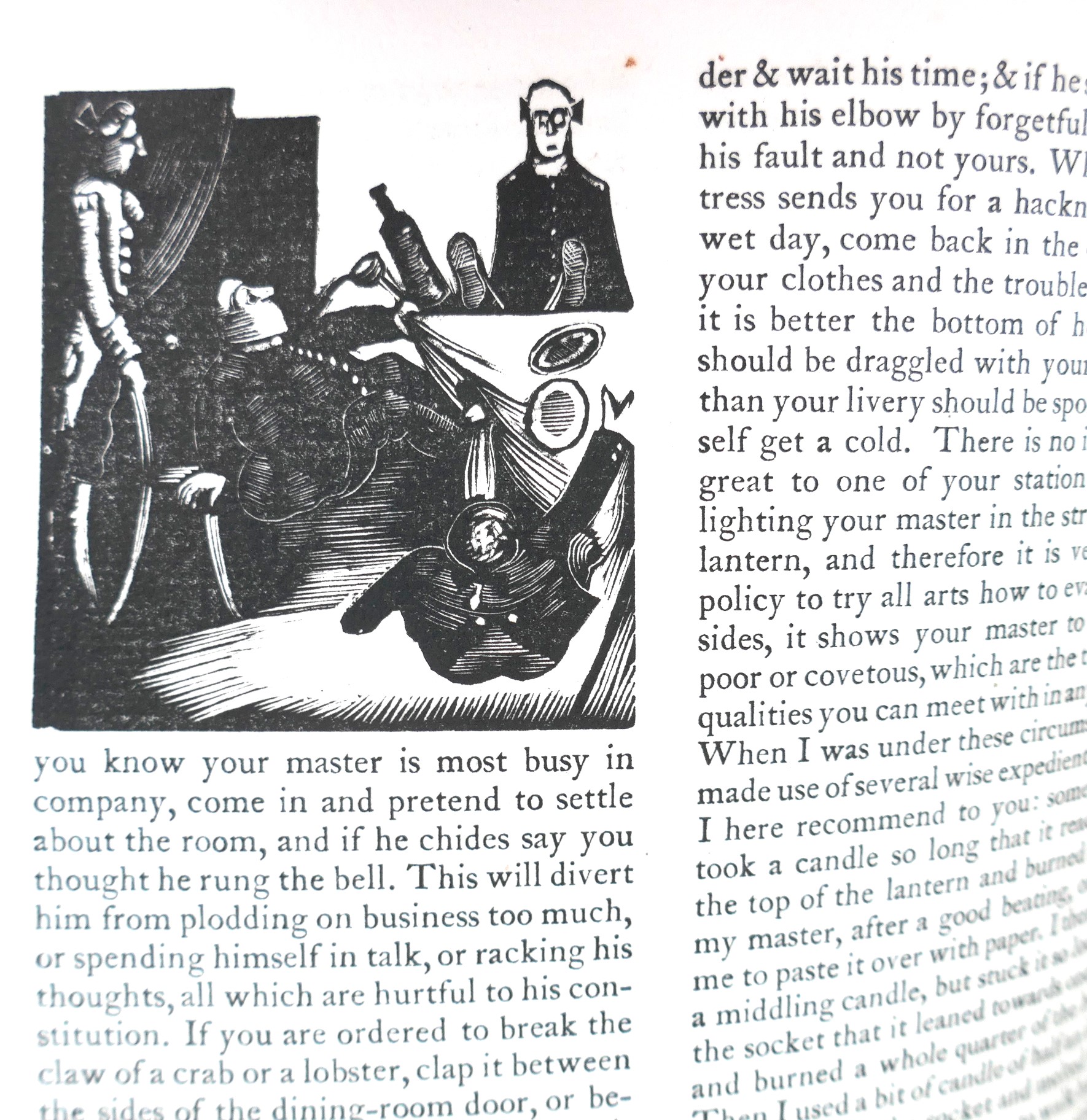 Directions to Servants. Decorations by John Nash (1925) - Image 3