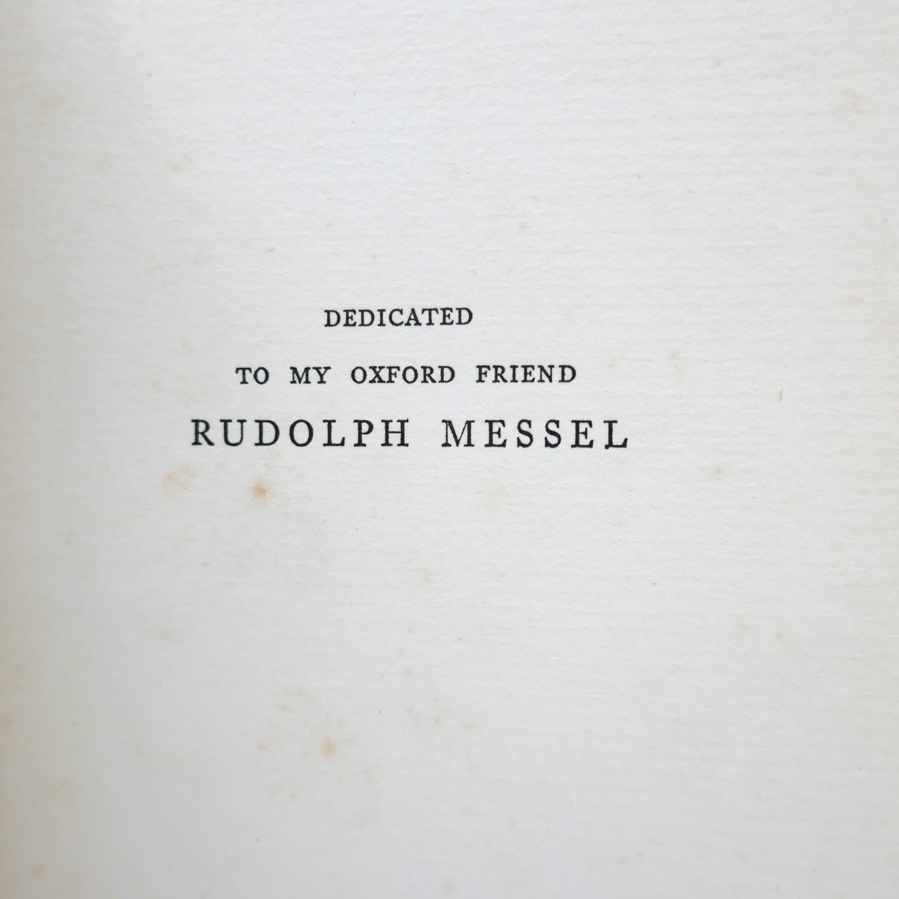 Degenerate Oxford? Dedication Copy (1930) - Image 3