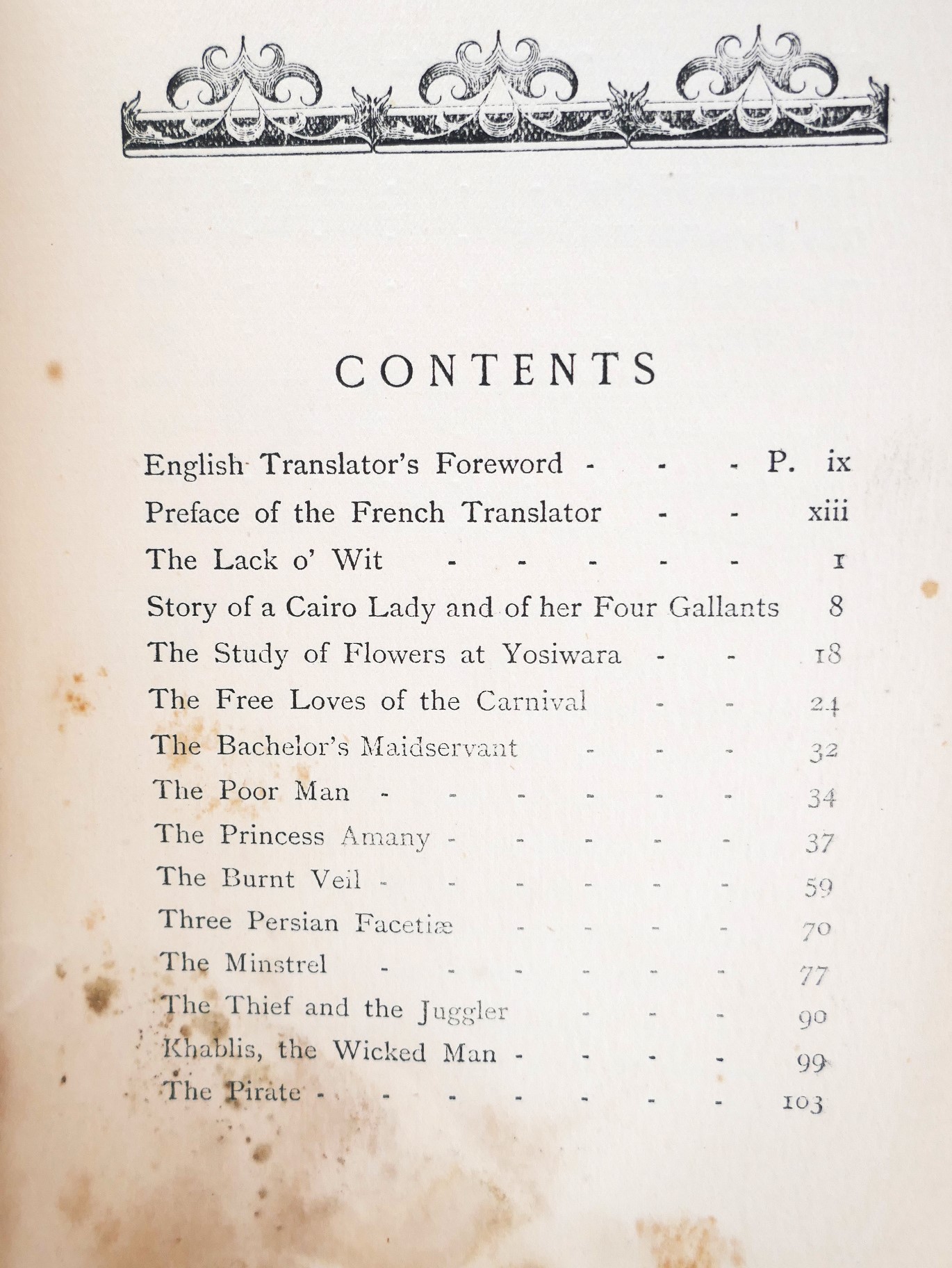 Oriental Stories. Privately Printed (1893) - Image 4
