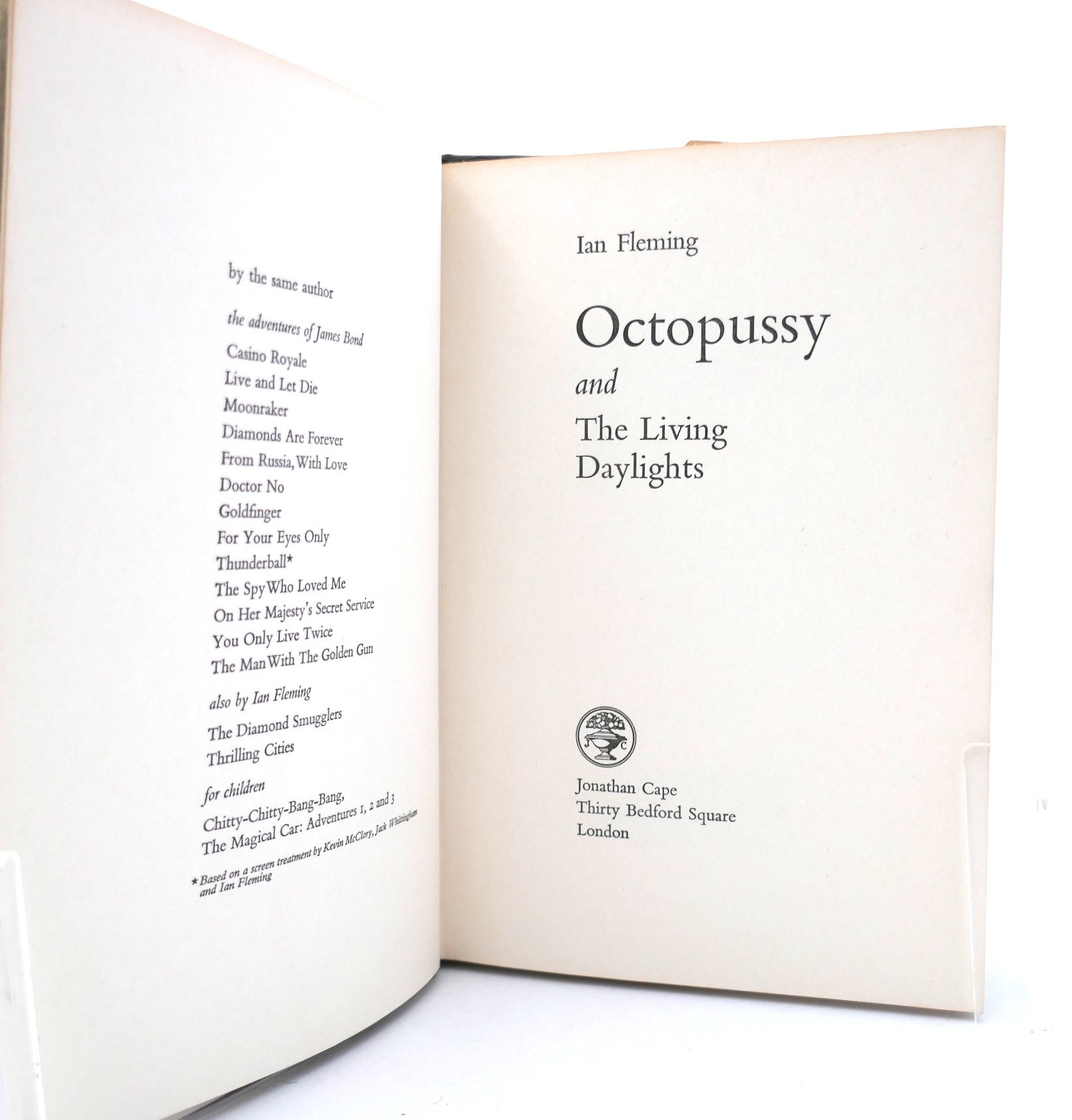 Octopussy and The Living Daylights. First Edition (1966) - Image 3