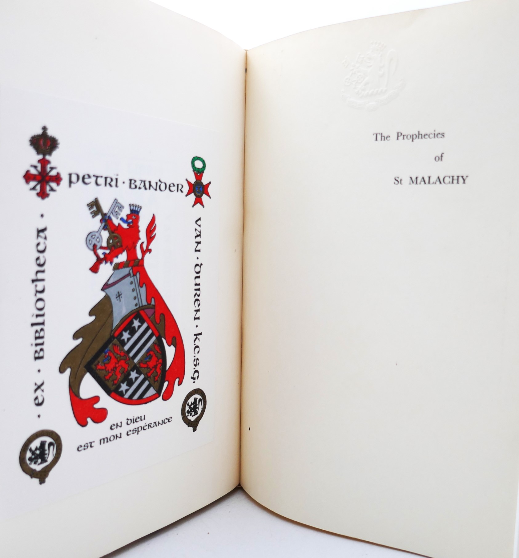 Prophecies of St. Malachy. Limited Edition (1969) - Image 6