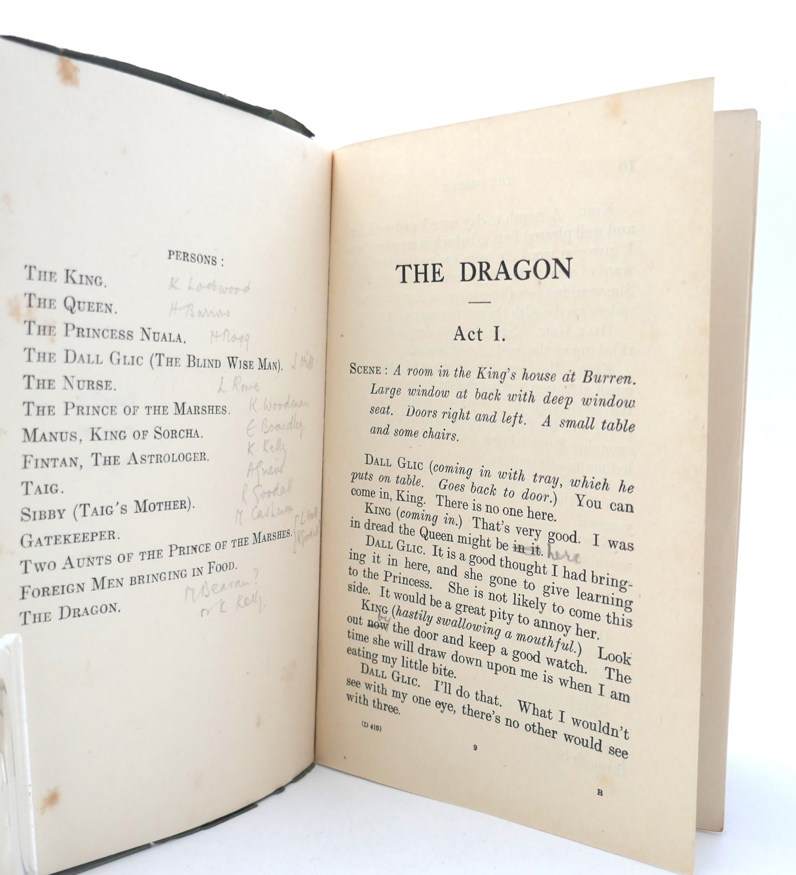The Dragon. A Wonder Play in Three Acts (1920) - Image 2