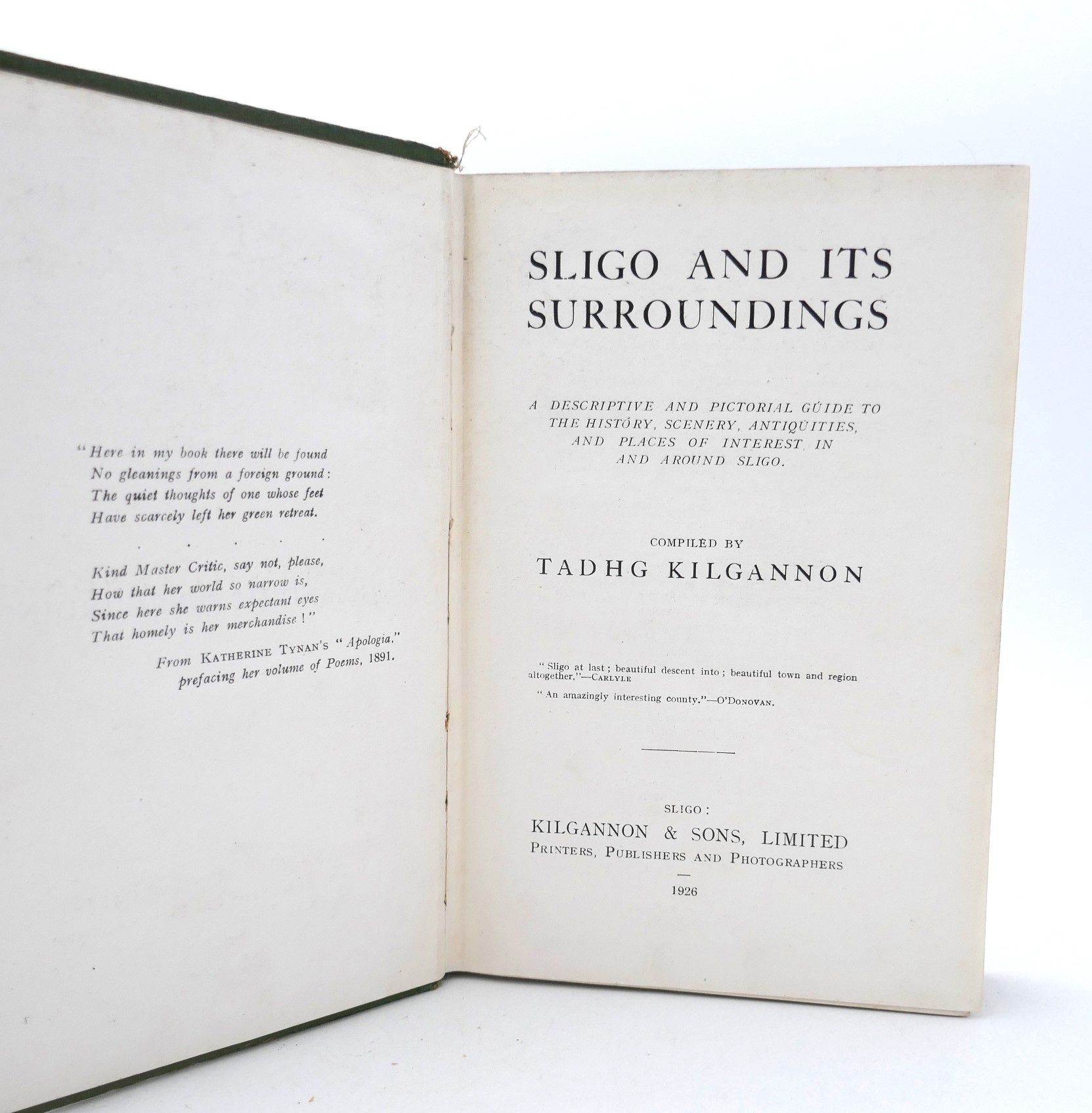 Sligo and Its Surroundings (1926) - Image 2