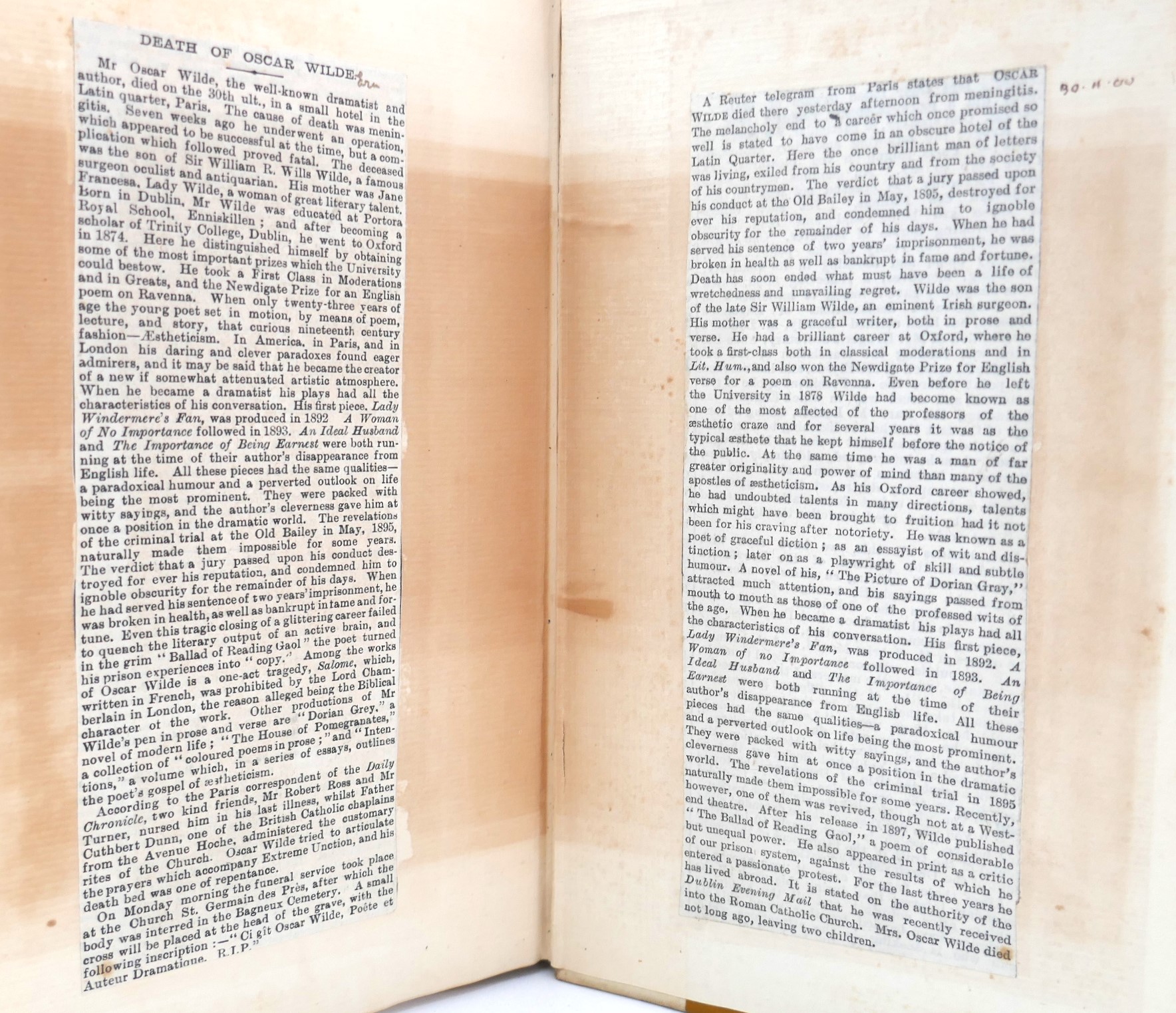 The Ballad of Reading Gaol. Association Copy (1898) - Image 8