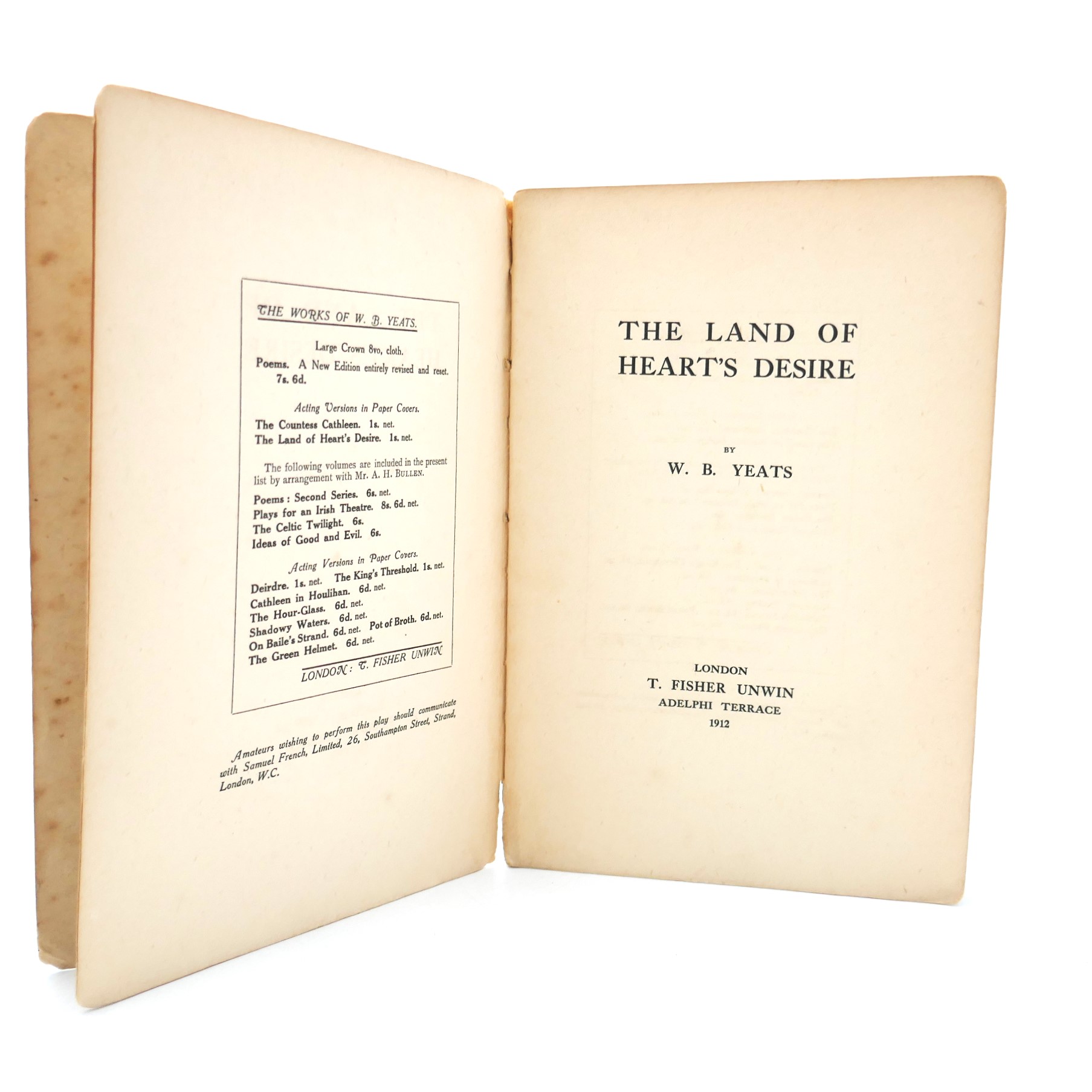 The Land of Heart's Desire. Seventh Edition (1912) - Image 3