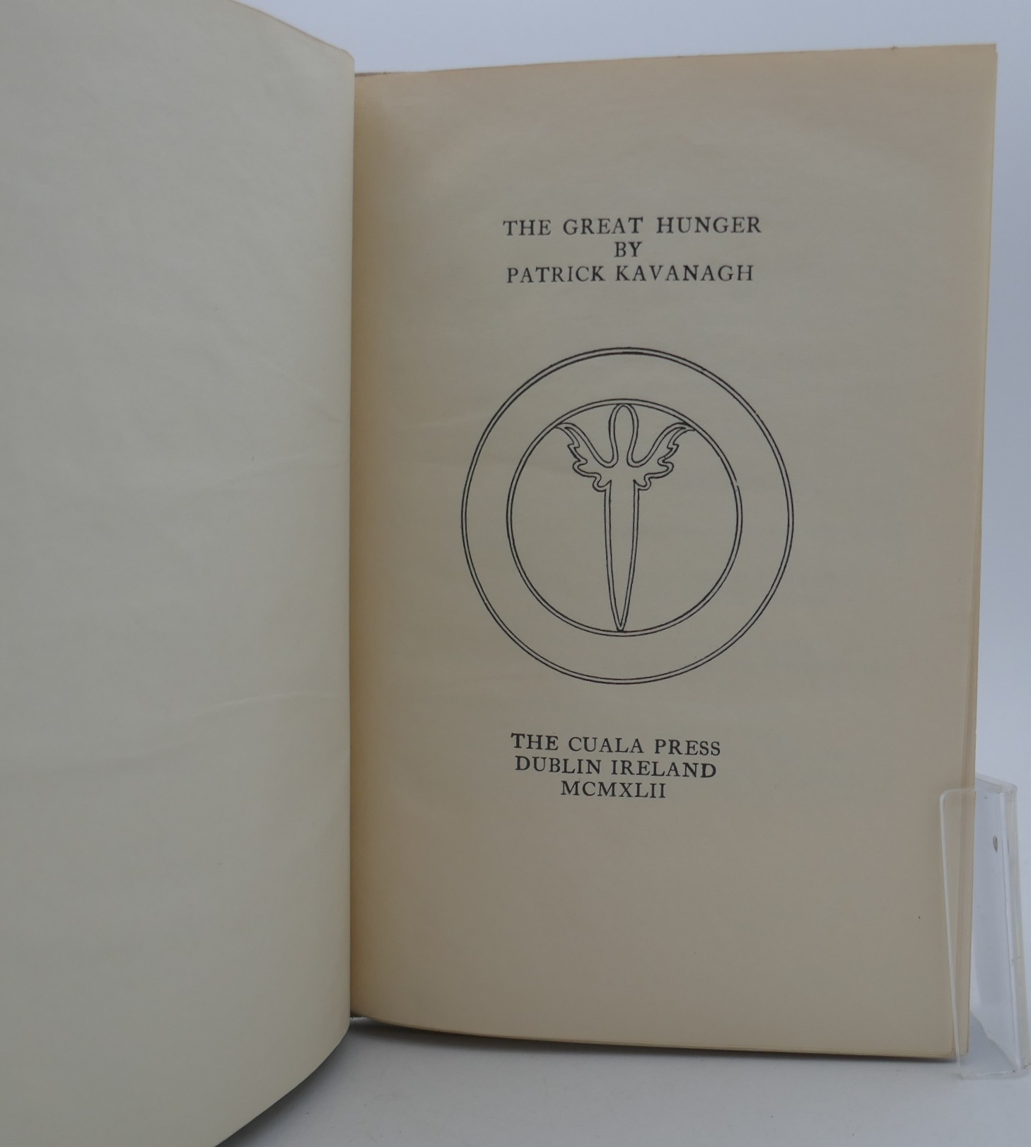 The Great Hunger. Cuala Press (1942) - Image 3