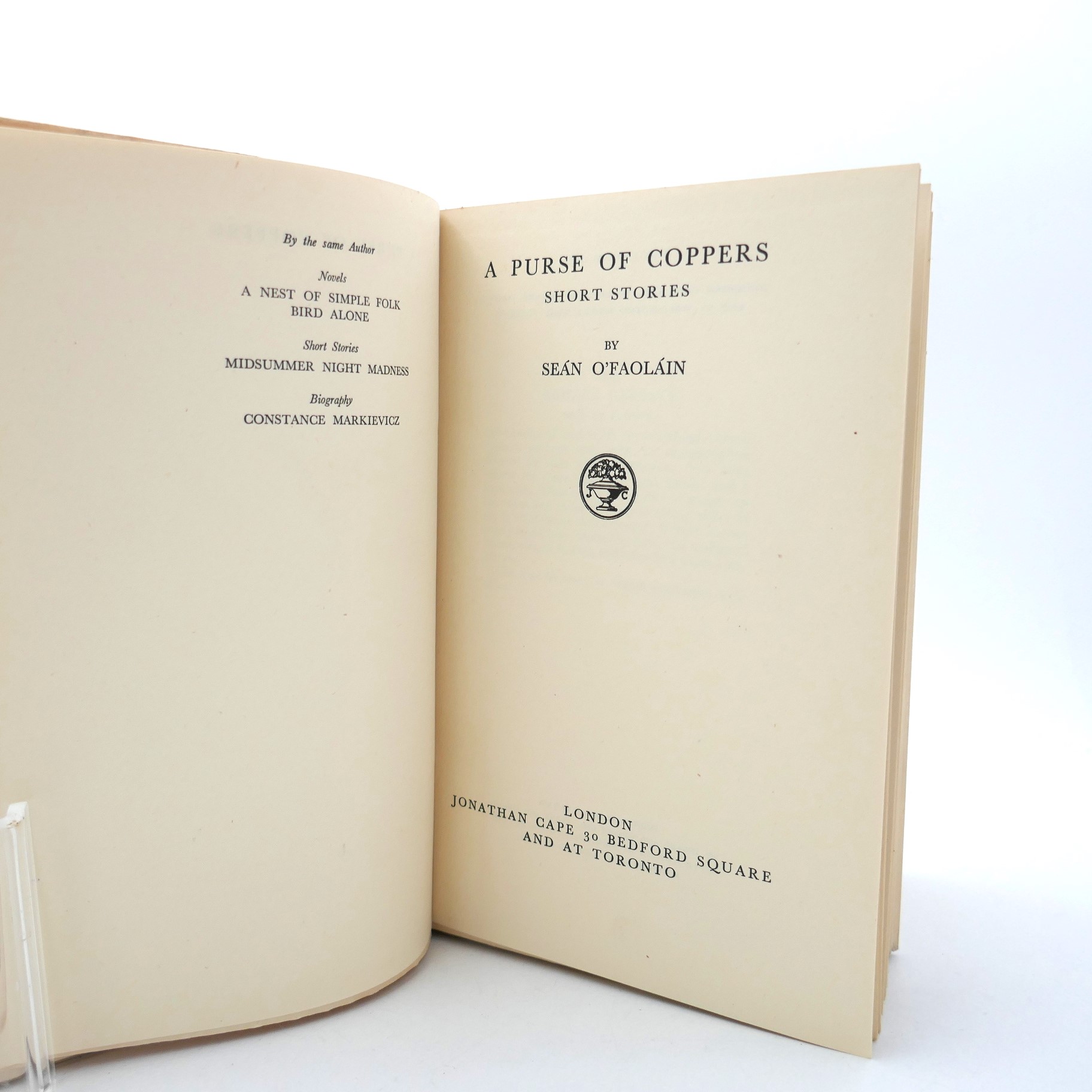 A Purse of Coppers. Short Stories (1937) - Image 4