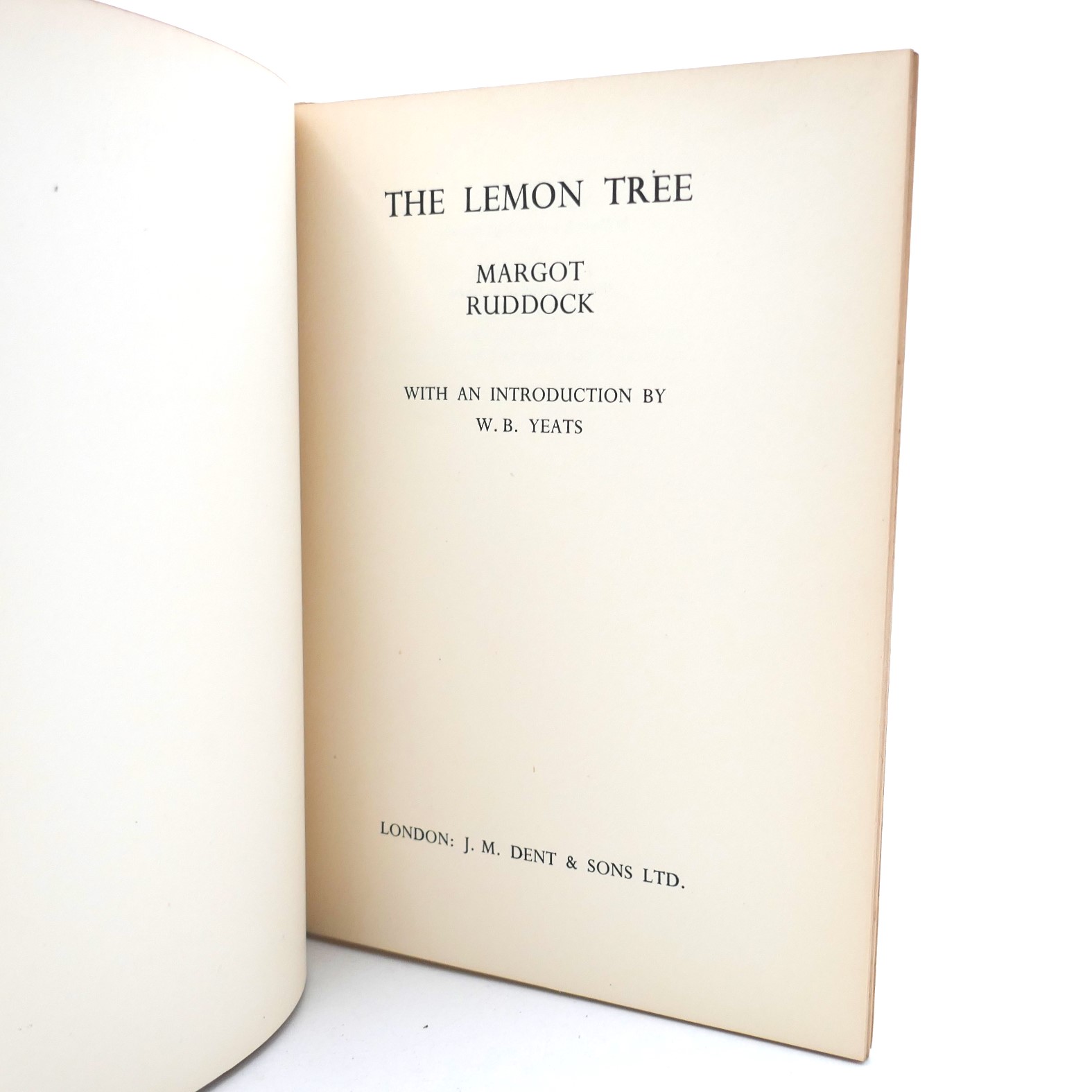 The Lemon Tree. With an Introduction by W.B. Yeats (1937) - Image 4