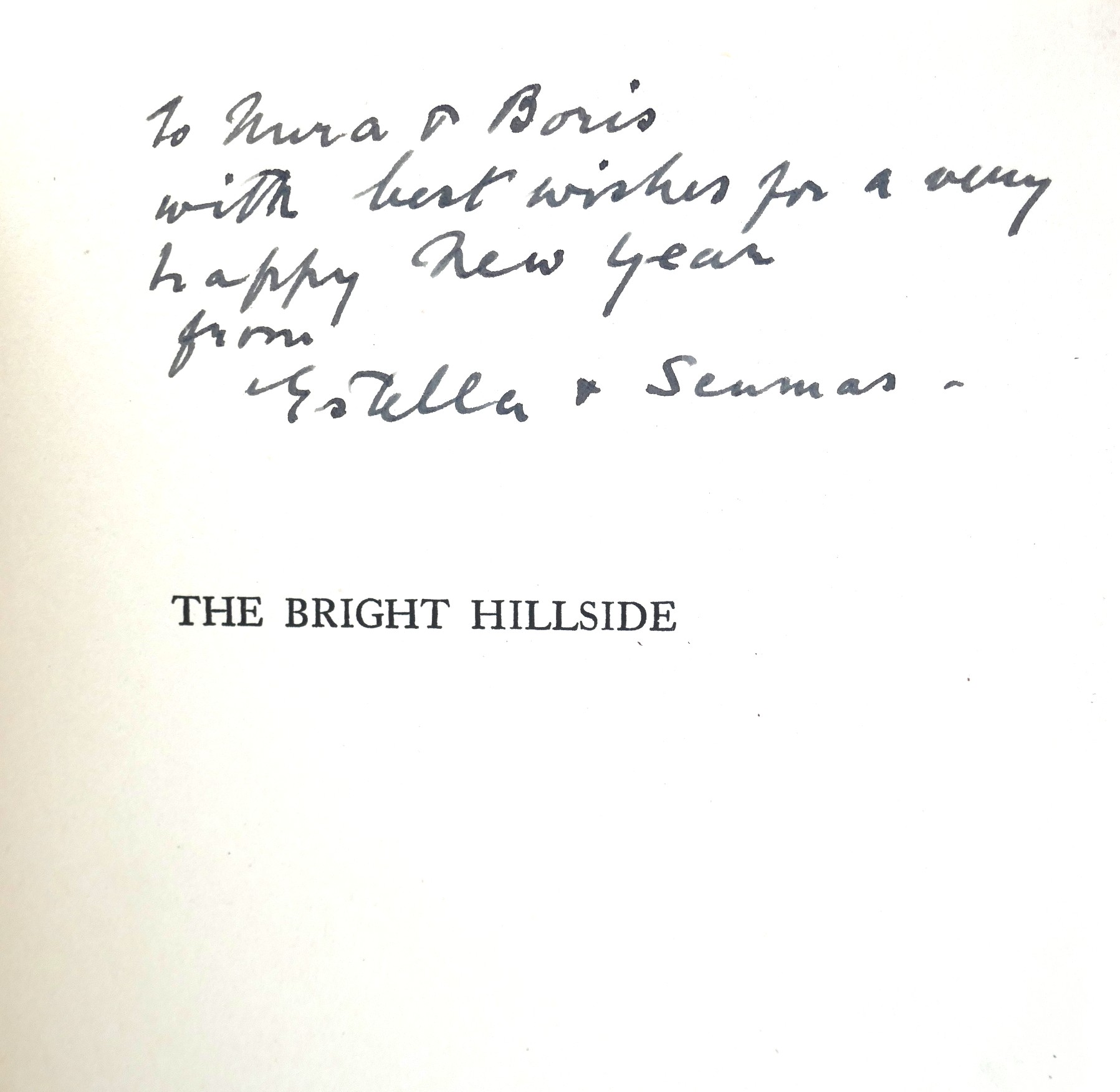 The Bright Hillside. Poems (1948) - Image 3