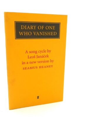 Diary Of One Who Vanished. Signed Copy (1999)