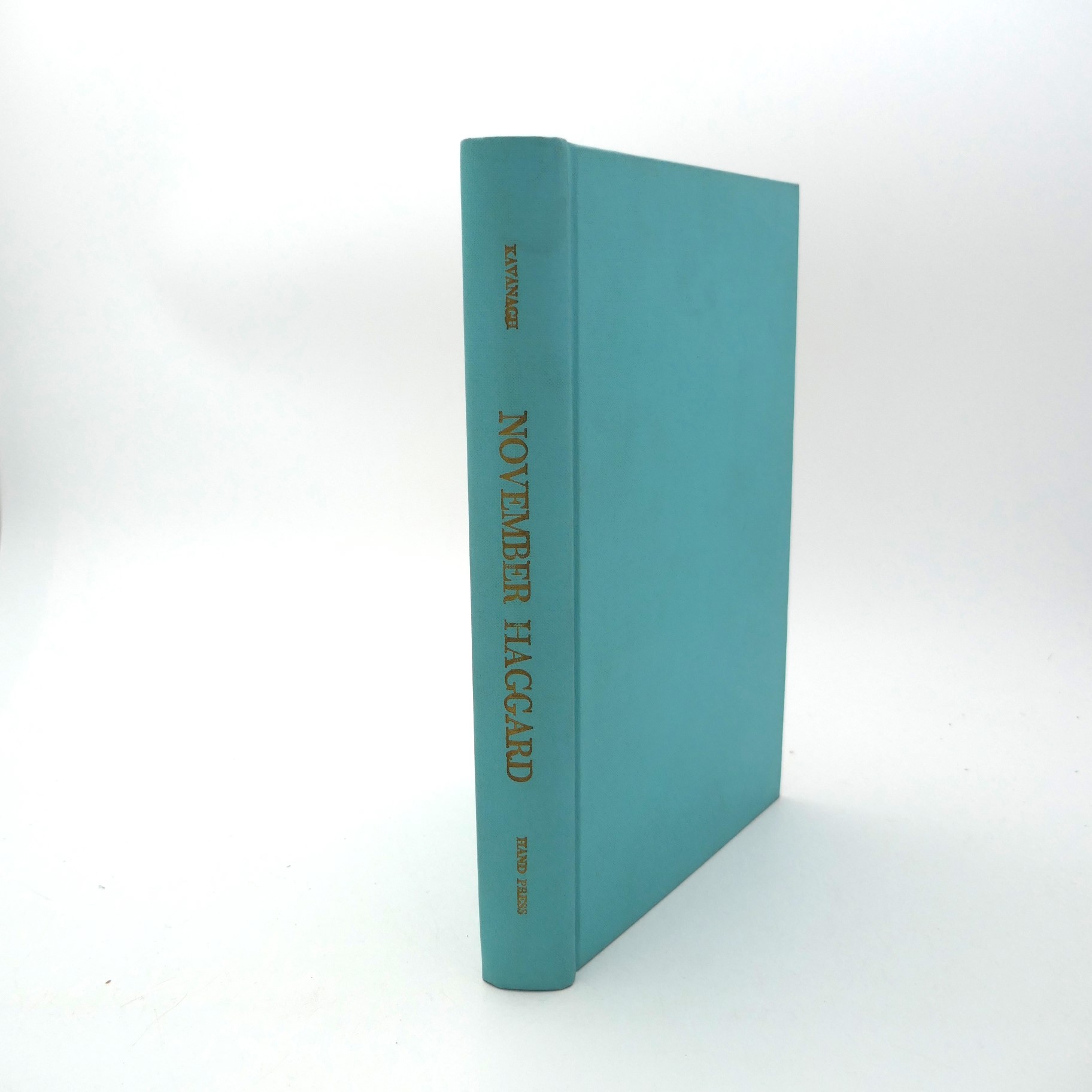 November Haggard. Uncollected Prose & Verse (1971)