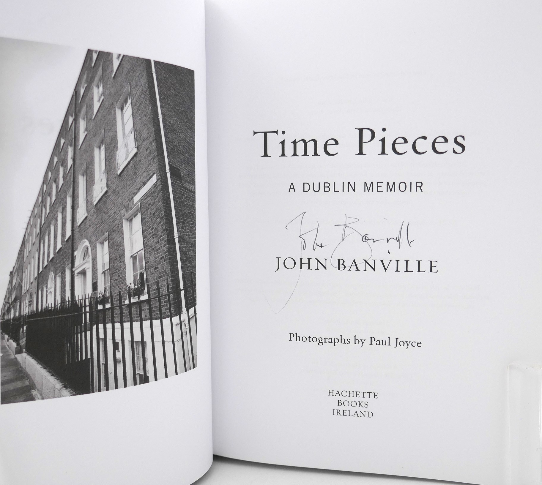 Time Pieces. A Dublin Memoir. Signed Copy (2016) - Image 2