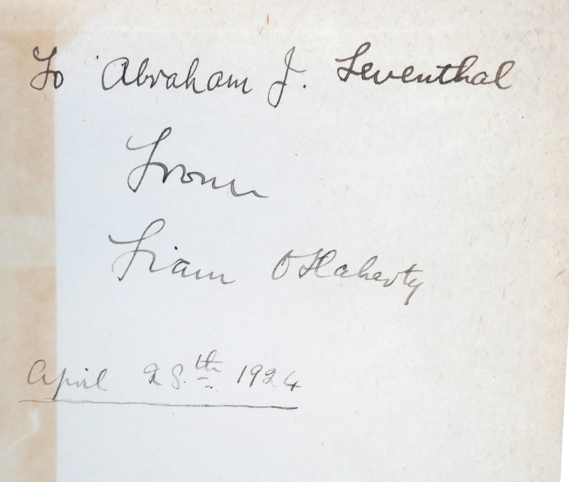 The Black Soul. Inscribed by the Author (1924) - Image 3