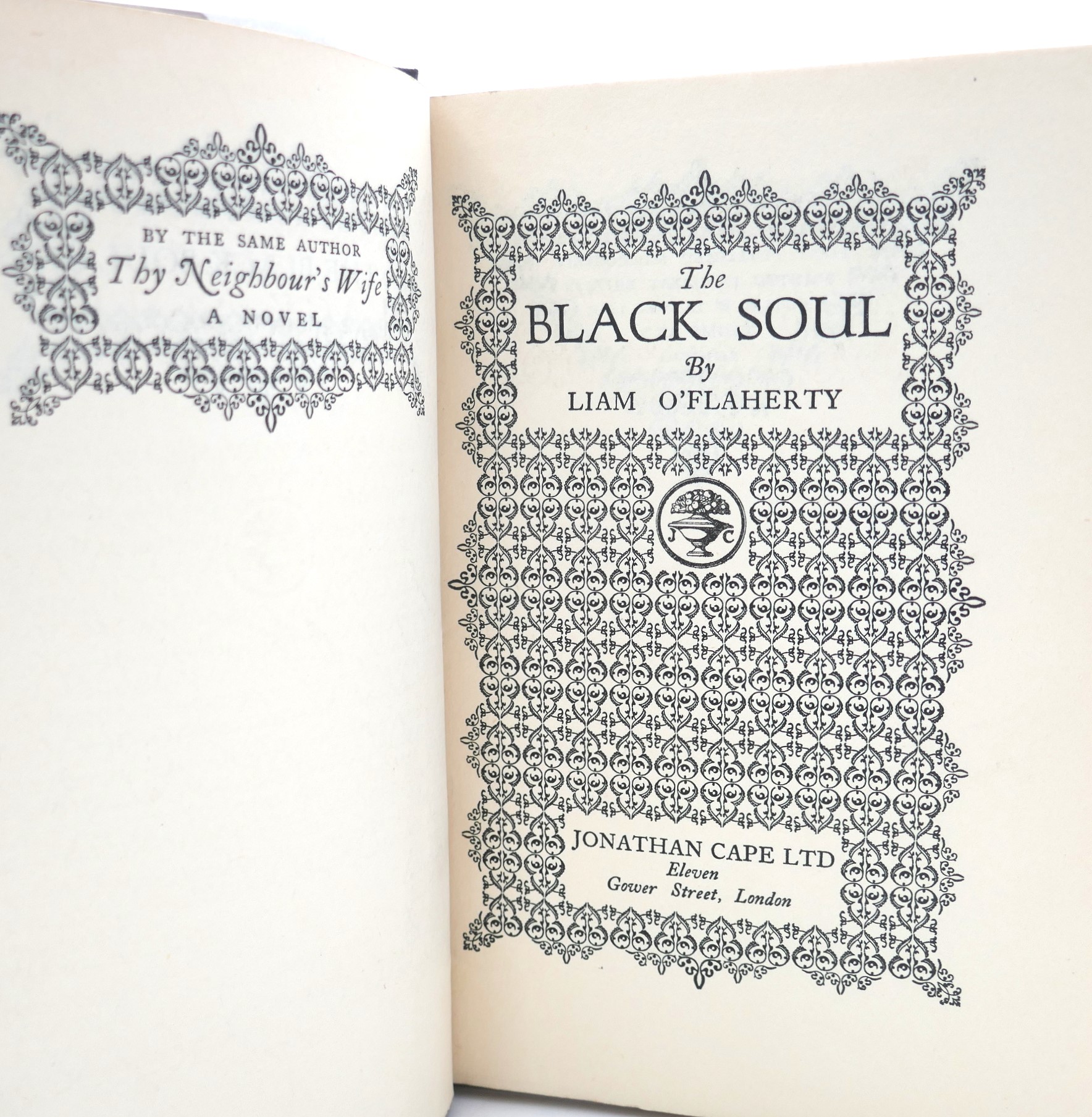 The Black Soul. Inscribed by the Author (1924) - Image 4
