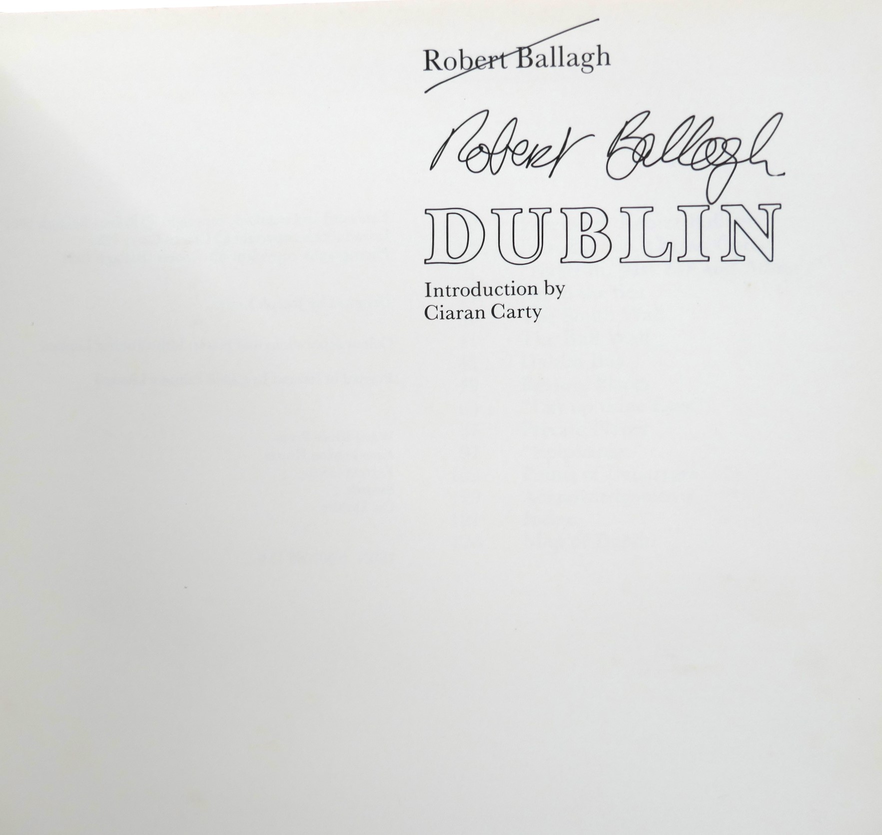 Dublin. Introduction by Ciaran Carty (1981) - Image 2