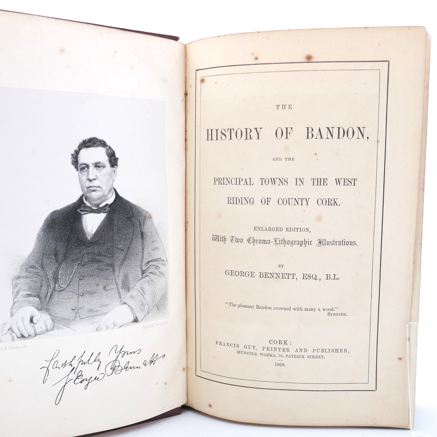 The History of Bandon & the Principal Towns in West Cork (1869) - Image 3