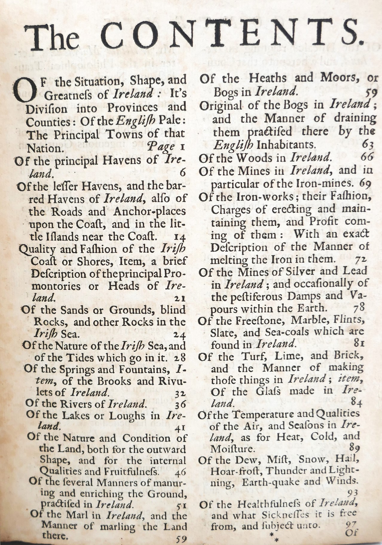 A Natural History of Ireland in Three Parts by Several Hands (1726) - Image 3