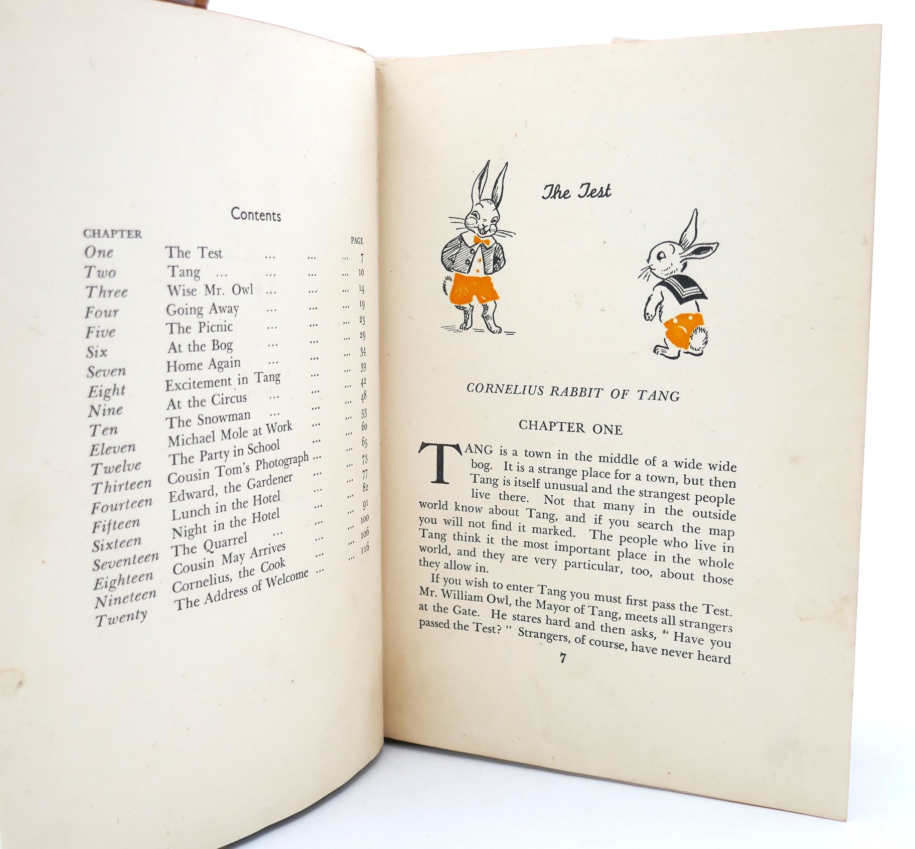 Cornelius Rabbit of Tang. Illustrated by Eileen Coughlan (1944) - Image 2