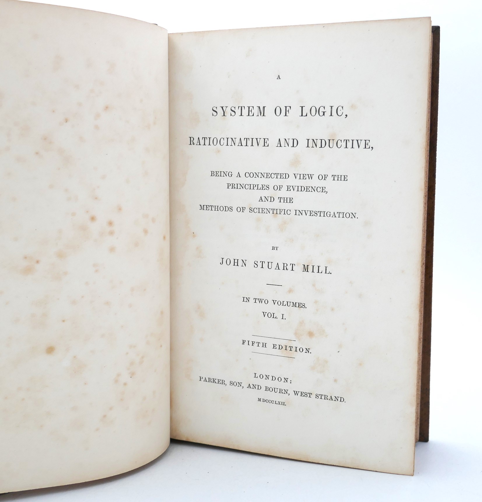 A System of Logic, Ratiocinative and Inductive (1862) - Image 3