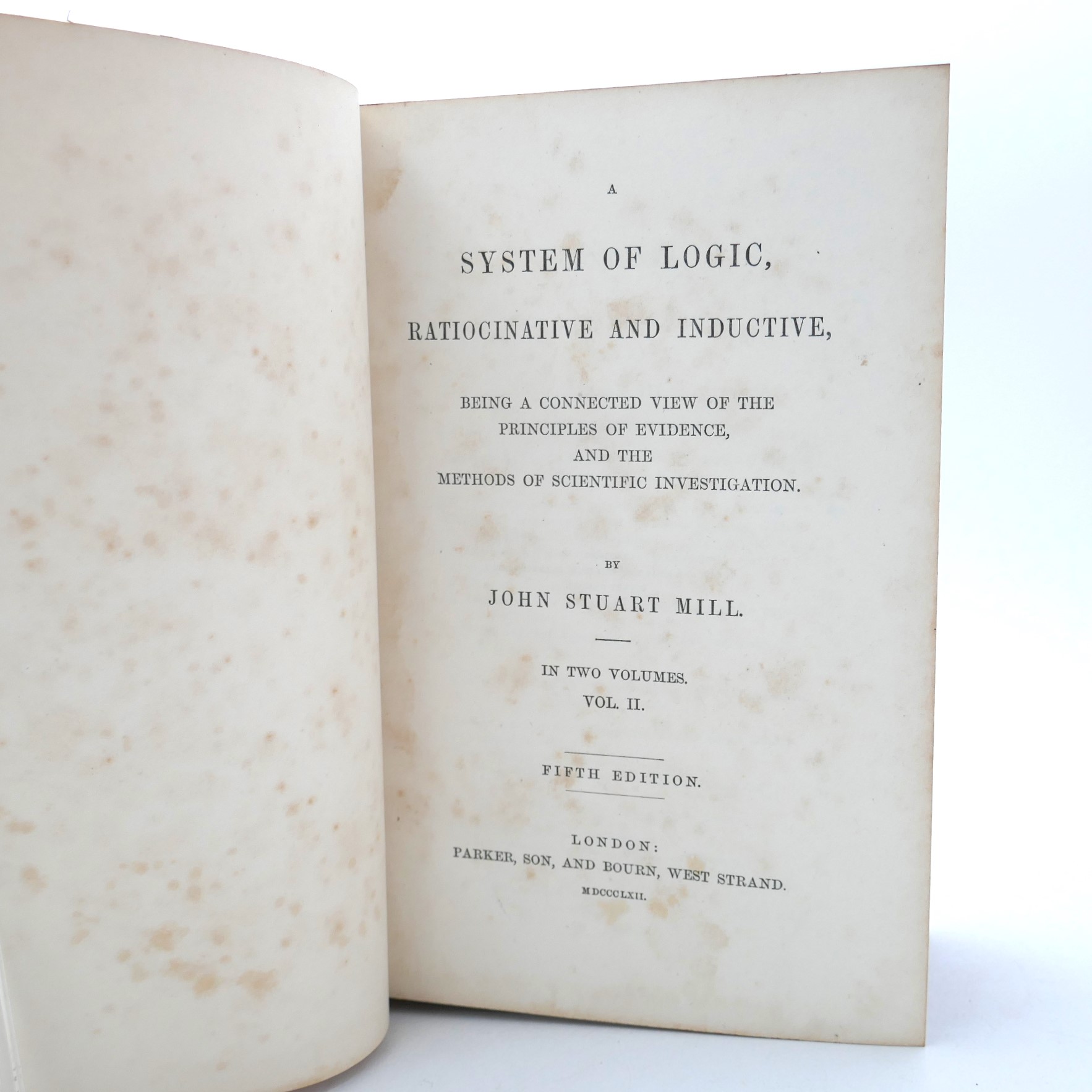A System of Logic, Ratiocinative and Inductive (1862) - Image 4