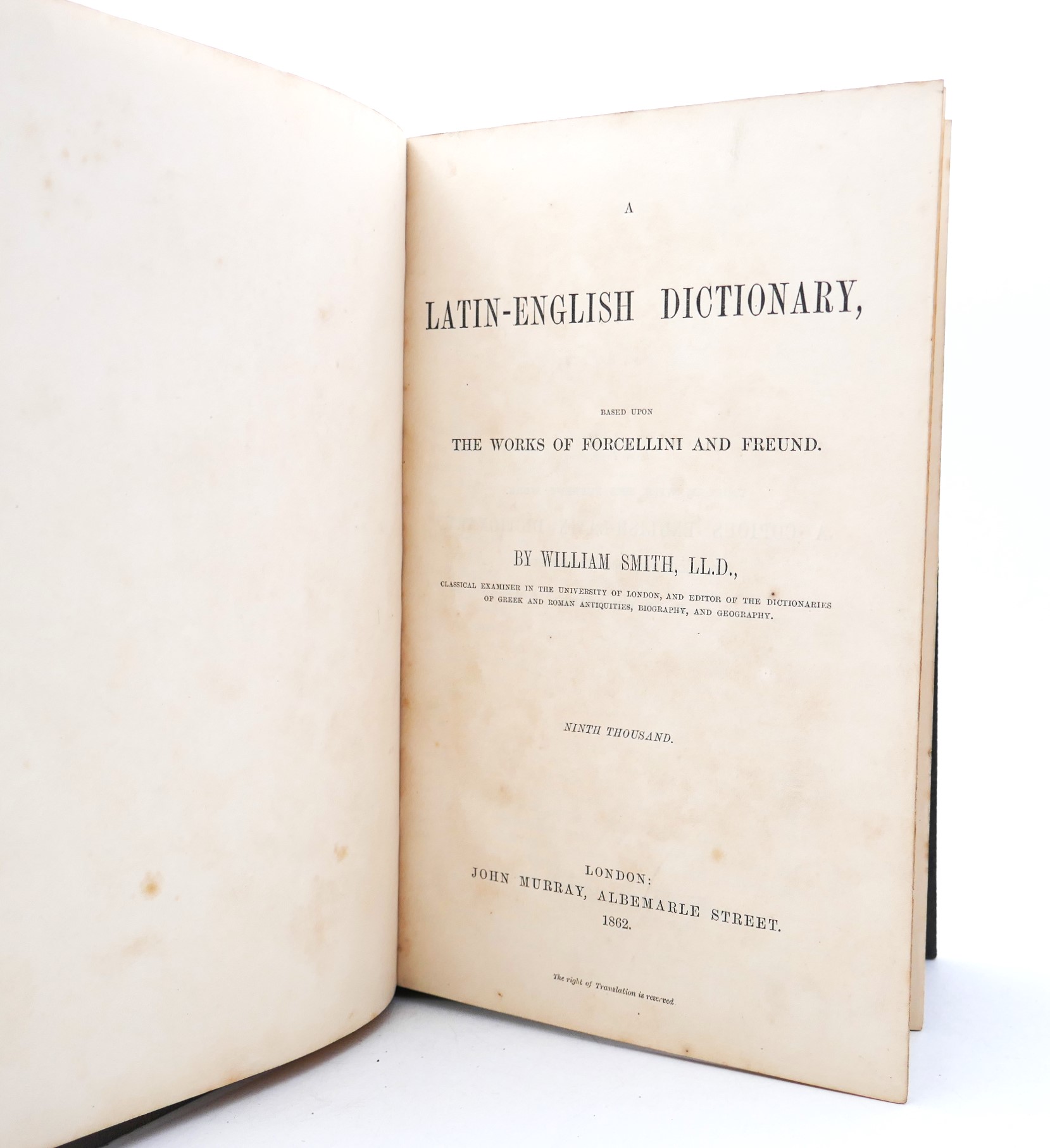 The Latin-English Dictonary (1862) - Image 3