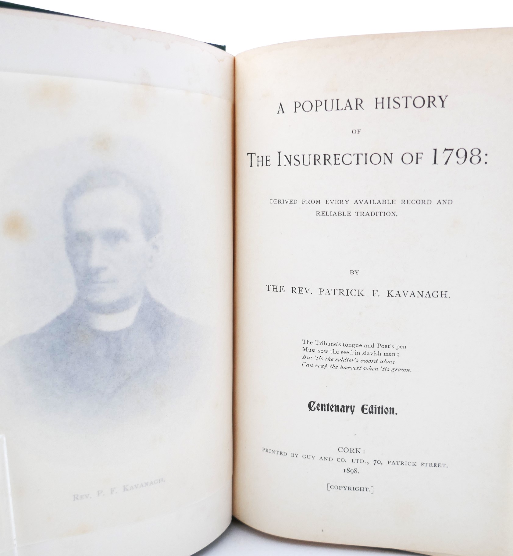 A Popular History of The Insurrection of 1798: Centenary Edition (1898) - Image 3