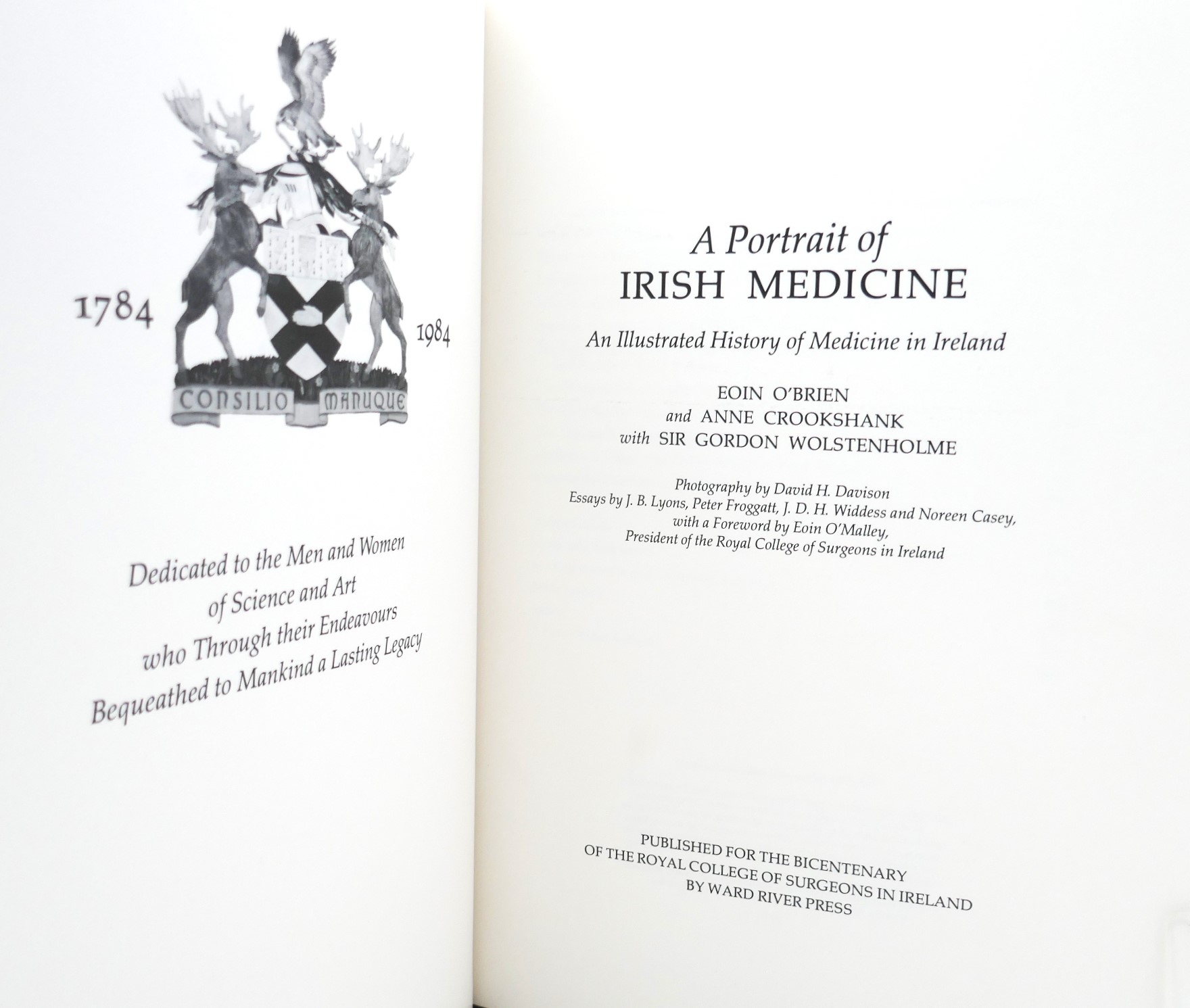 A Portrait of Irish Medicine. Specially Bound Limited Edition (1984) - Image 4