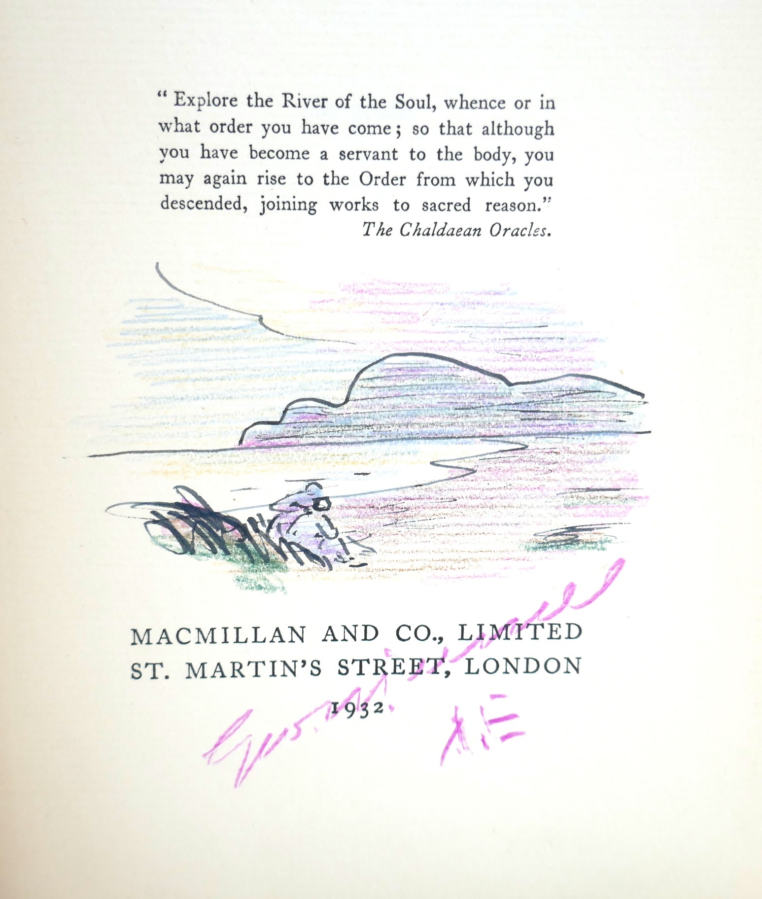Song and its Fountains. With Sketch by the Author (1932) - Image 4