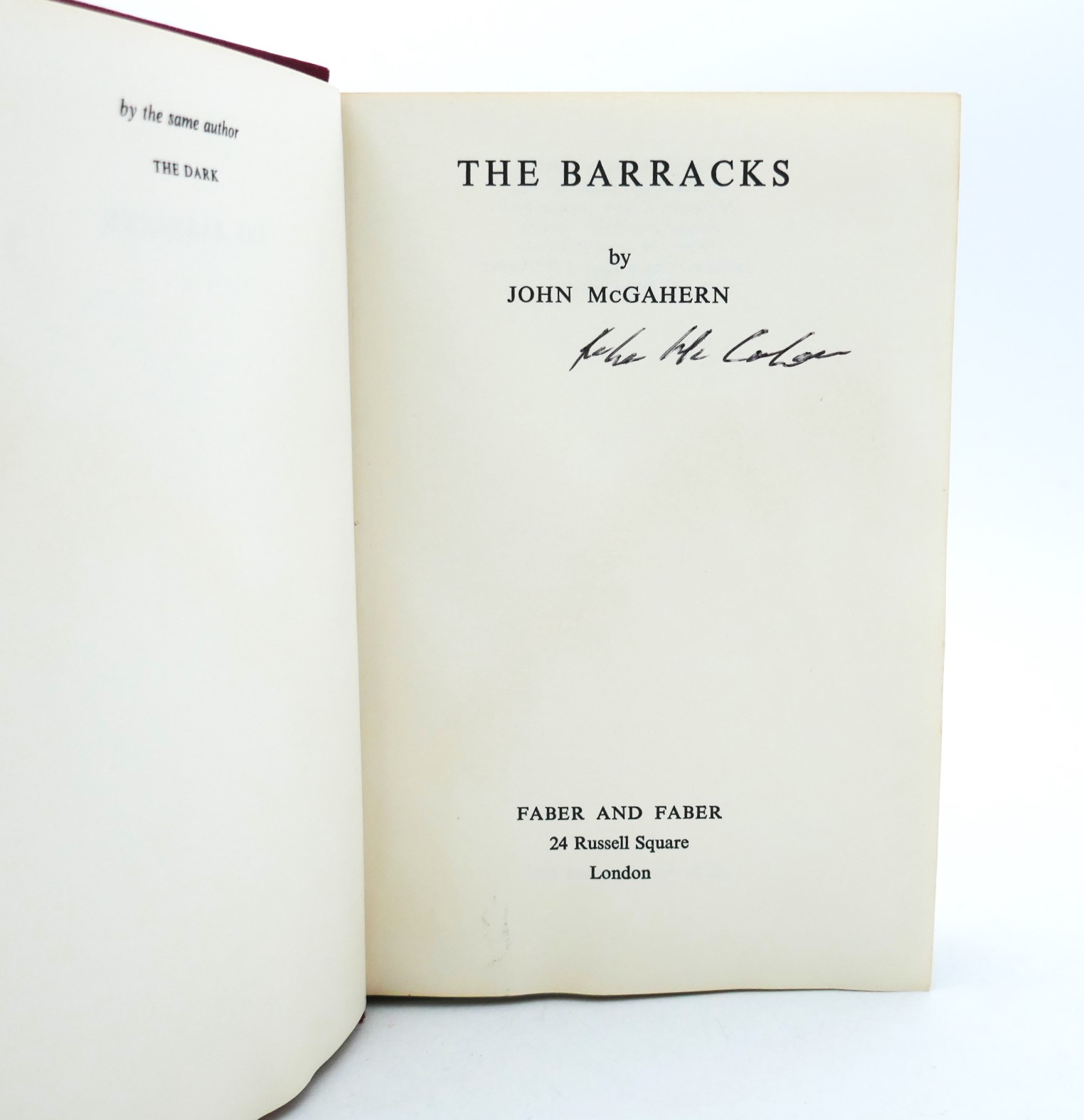 The Barracks. Signed by the Author (1966) - Image 2