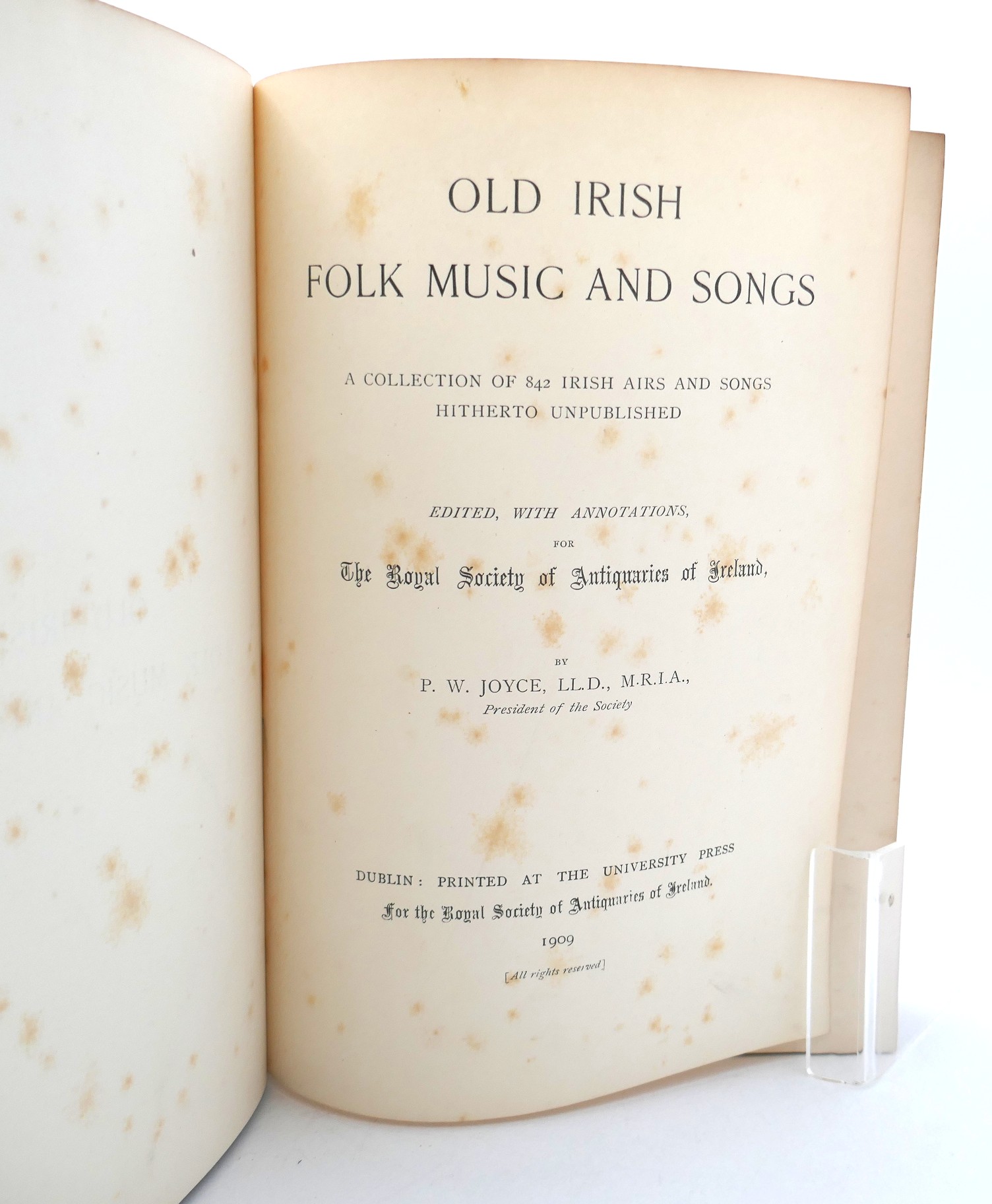 Old Irish Folk Music and Songs (1909) - Image 4