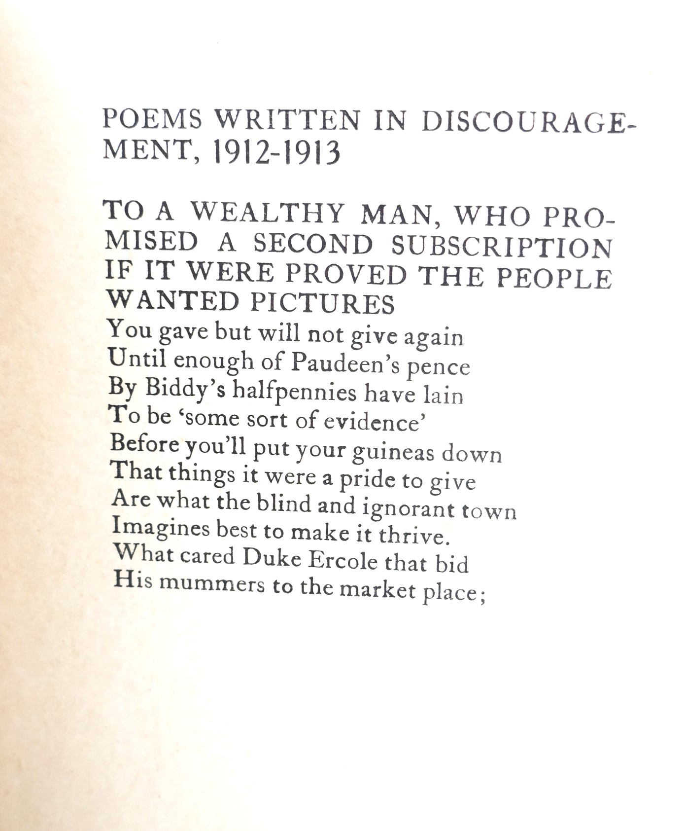 Poems Written in Discouragement 1912-1913 - Image 3