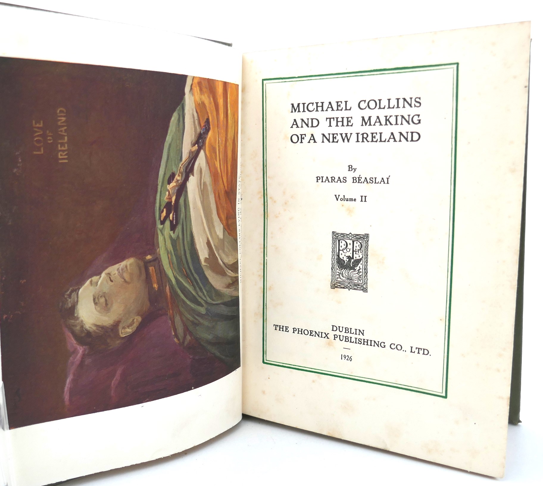 Michael Collins. The Making of a New Ireland. Inscribed Copy (1922) - Image 5