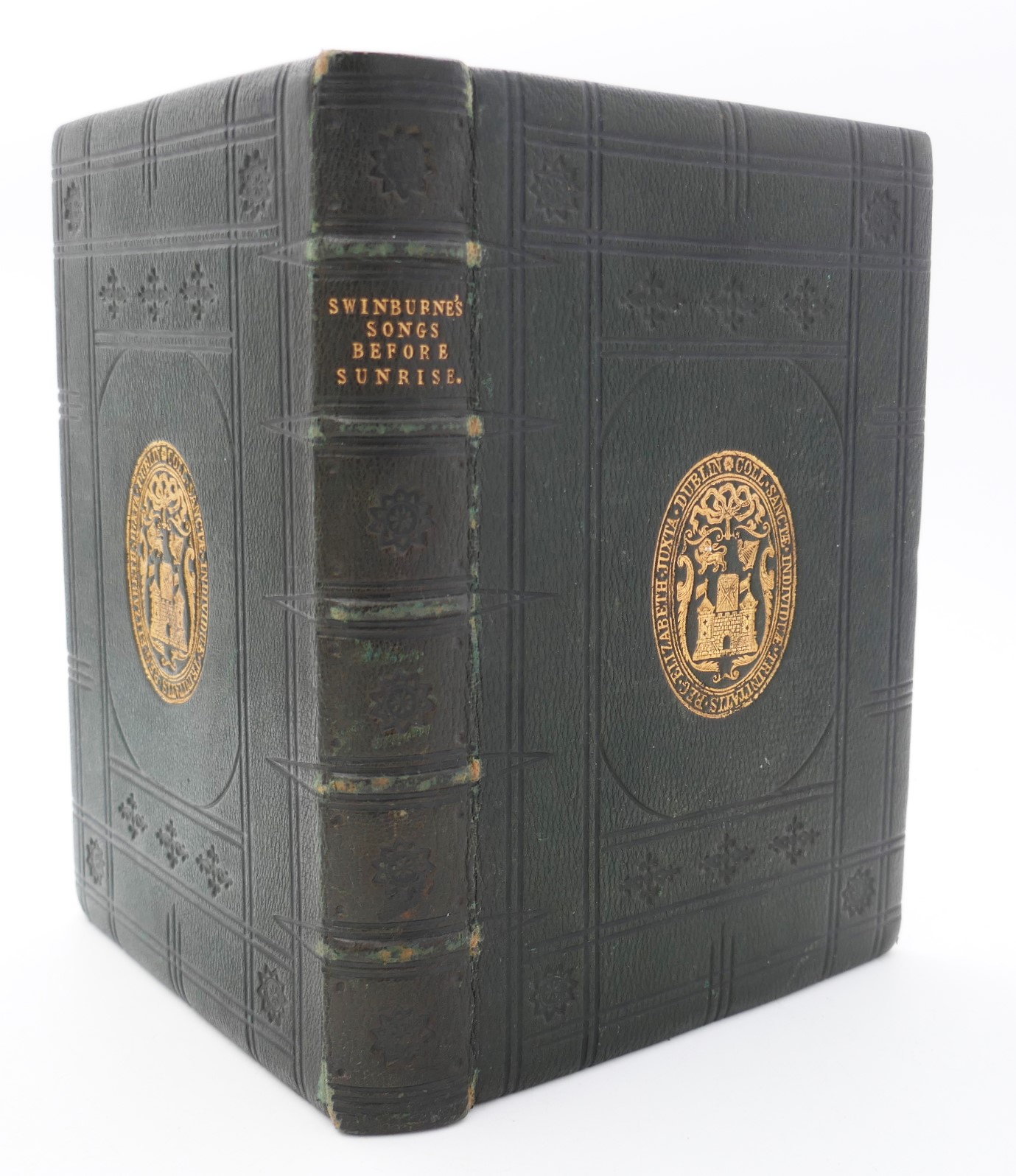 Songs before Sunrise. In Trinity College Binding (1875) - Image 2