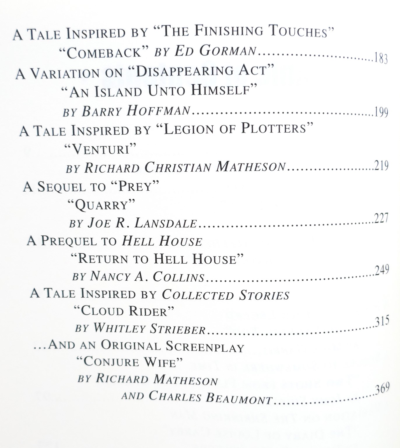 He Is Legend: Celebrating Richard Matheson (2009) - Image 7