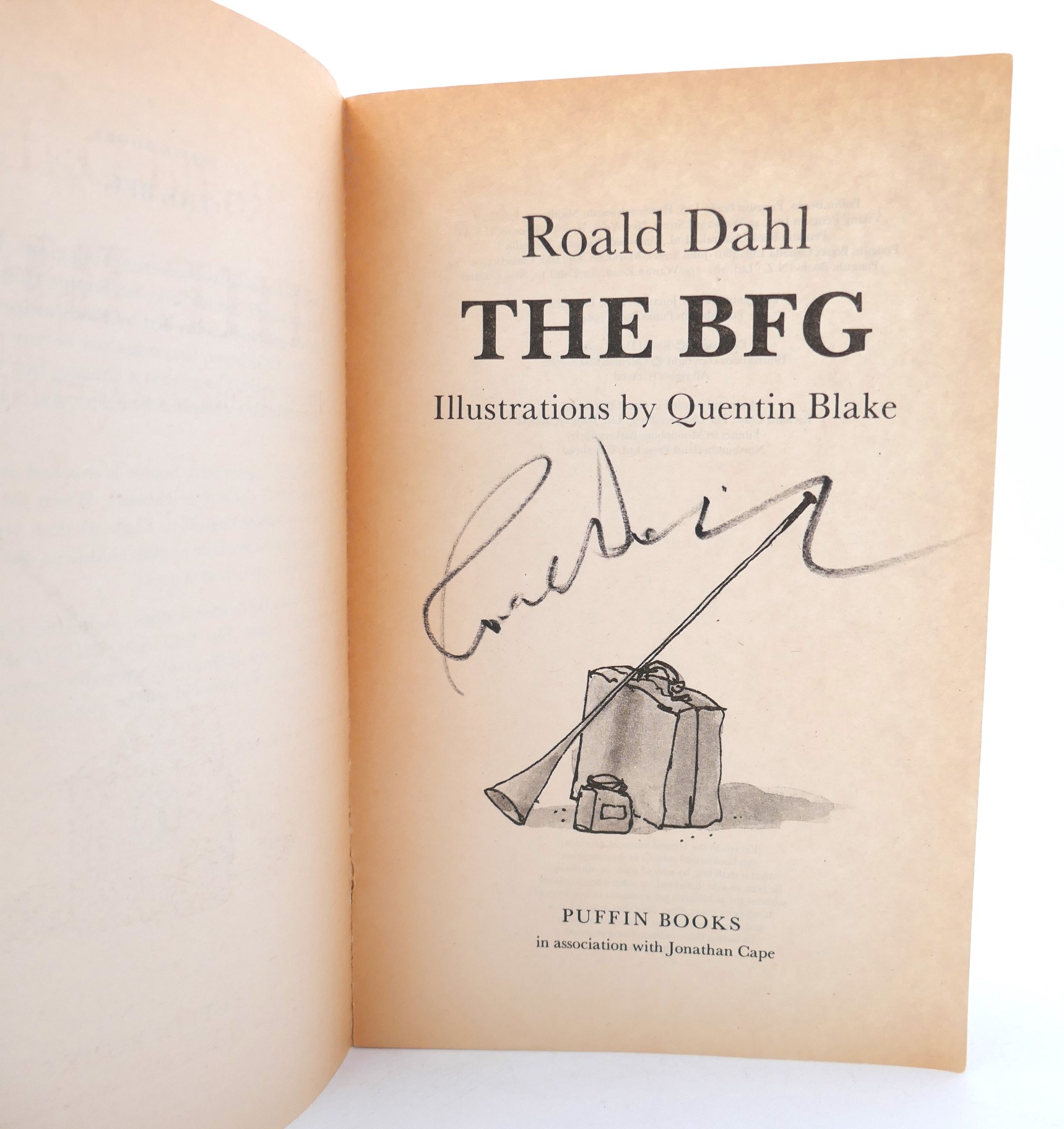The BFG. Signed by the Author (1984) - Image 2