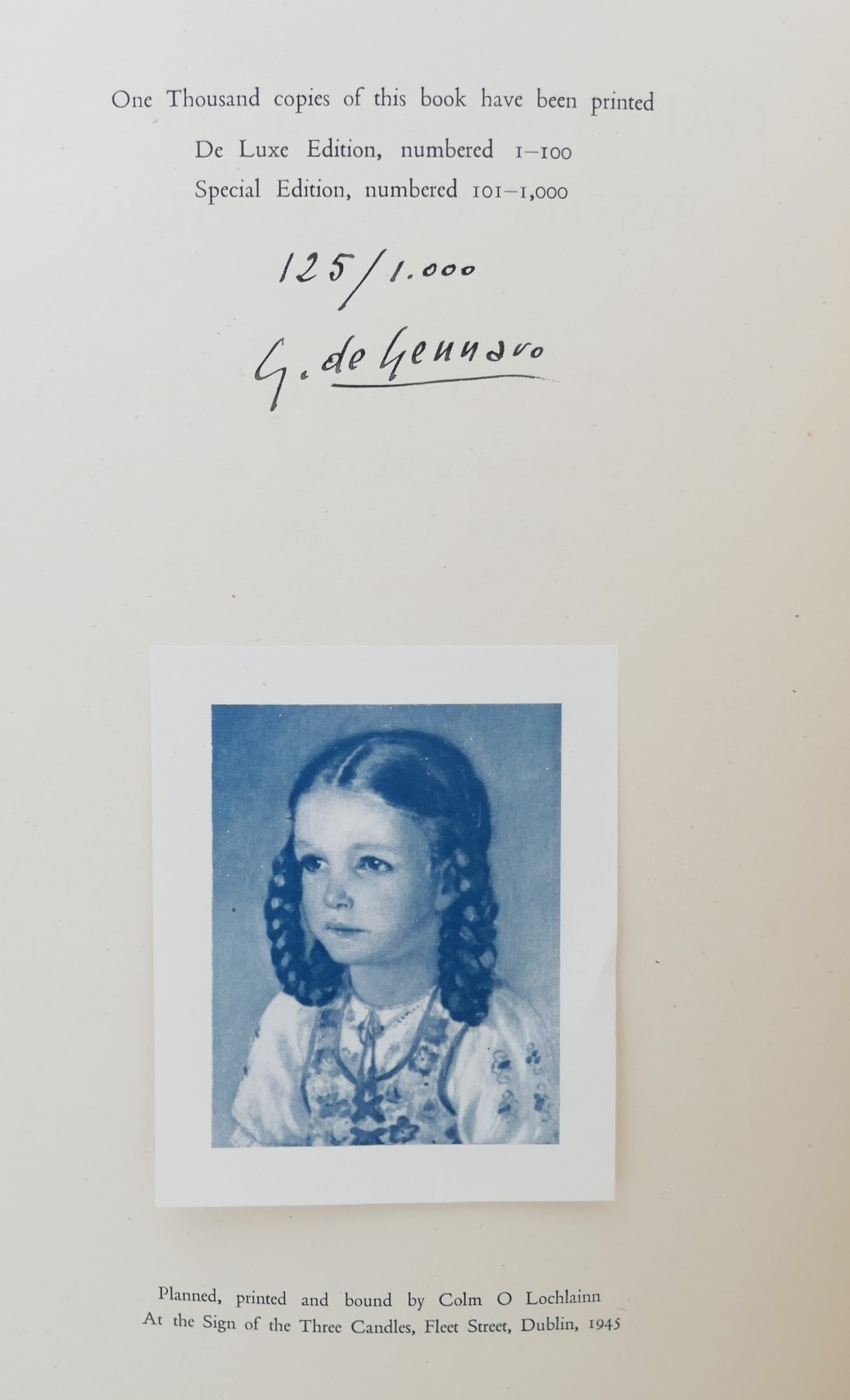 Gaetano Di Gennaro. Pastels and Paintings. Limited Signed Edition (1945) - Image 3