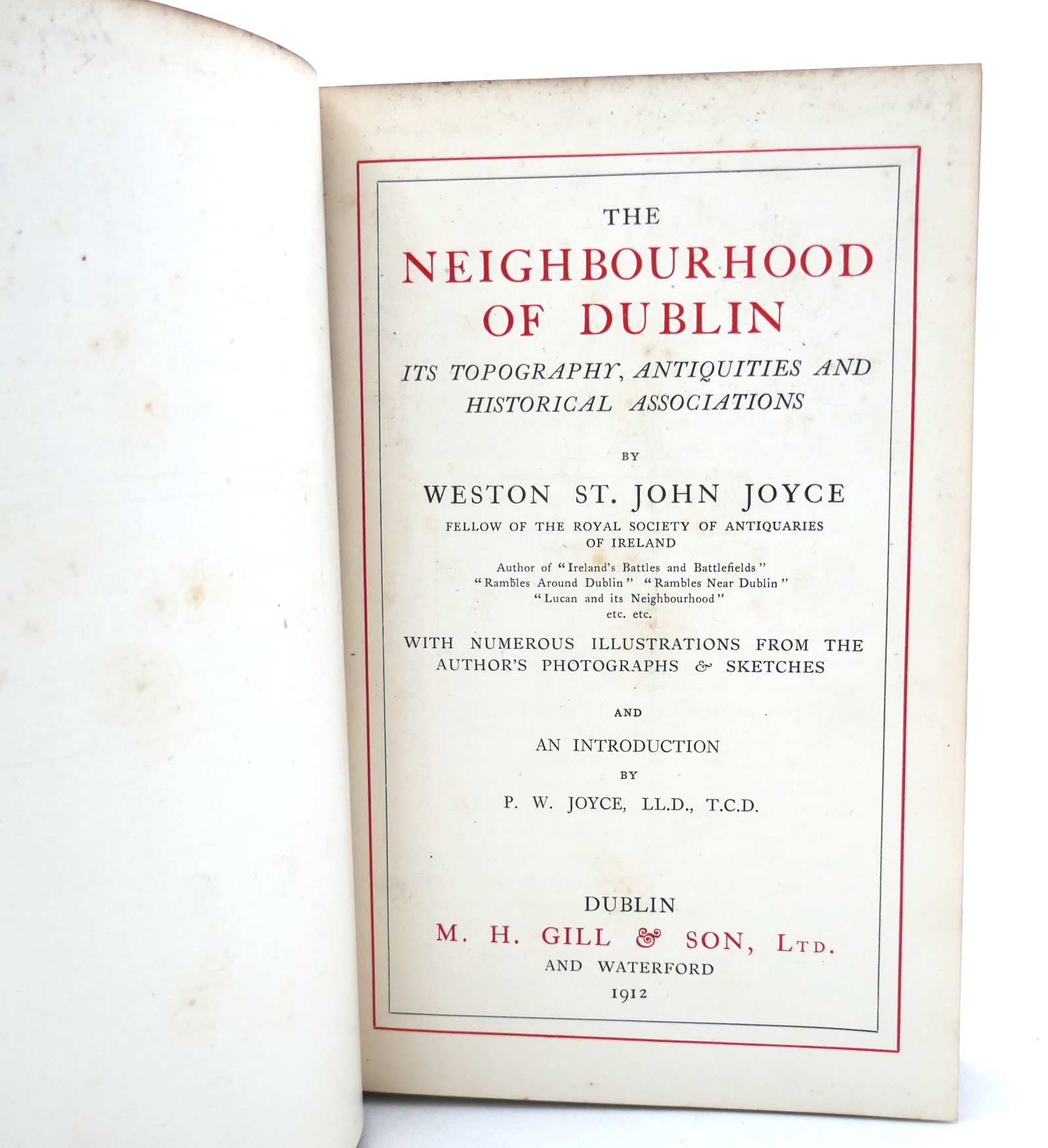 The Neighbourhood of Dublin. First Edition (1912) - Image 2