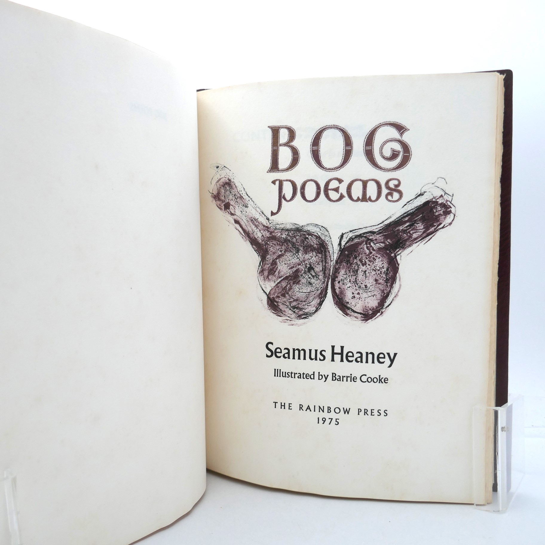 Bog Poems. Illustrated by Barrie Cooke (1975) - Image 4
