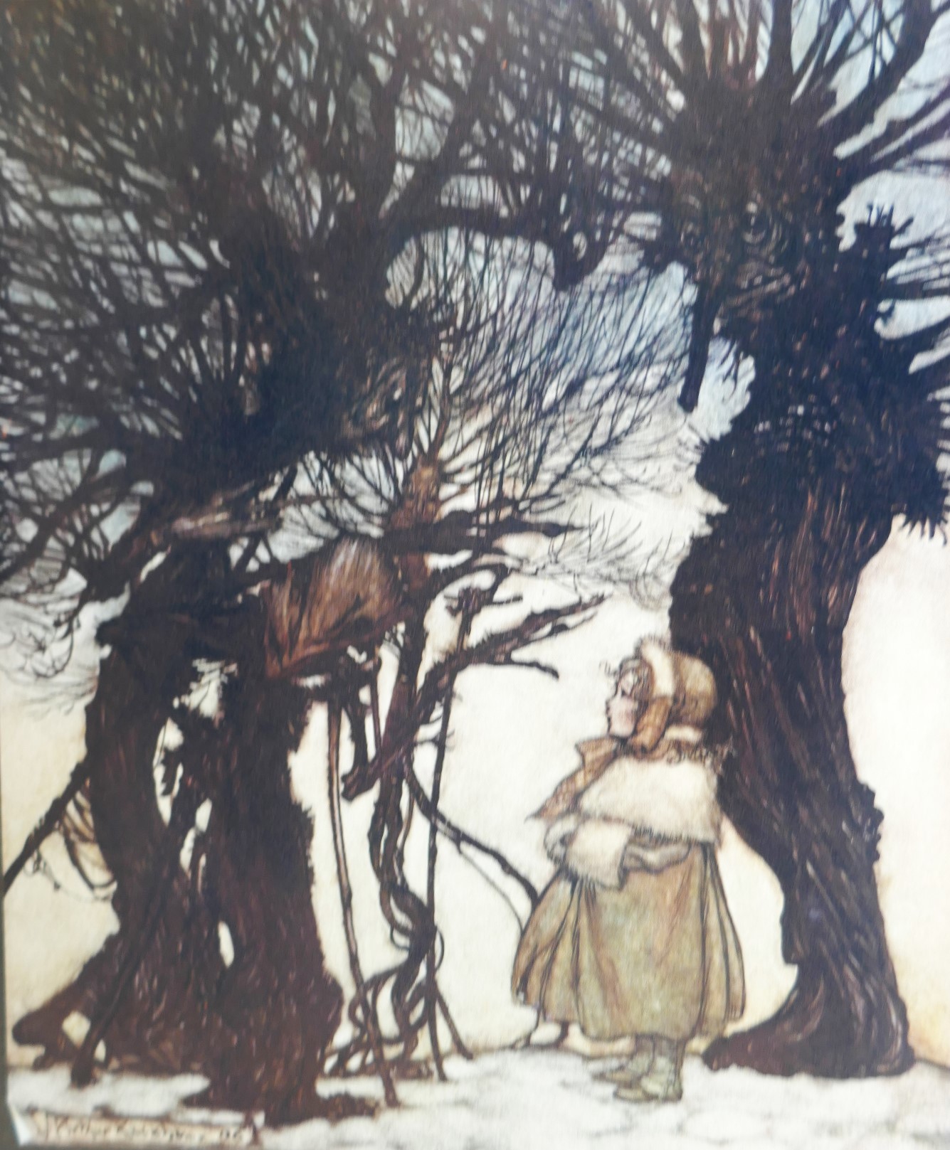 Peter Pan in Kensington Gardens. Illustrated by Arthur Rackham (1906) - Image 7