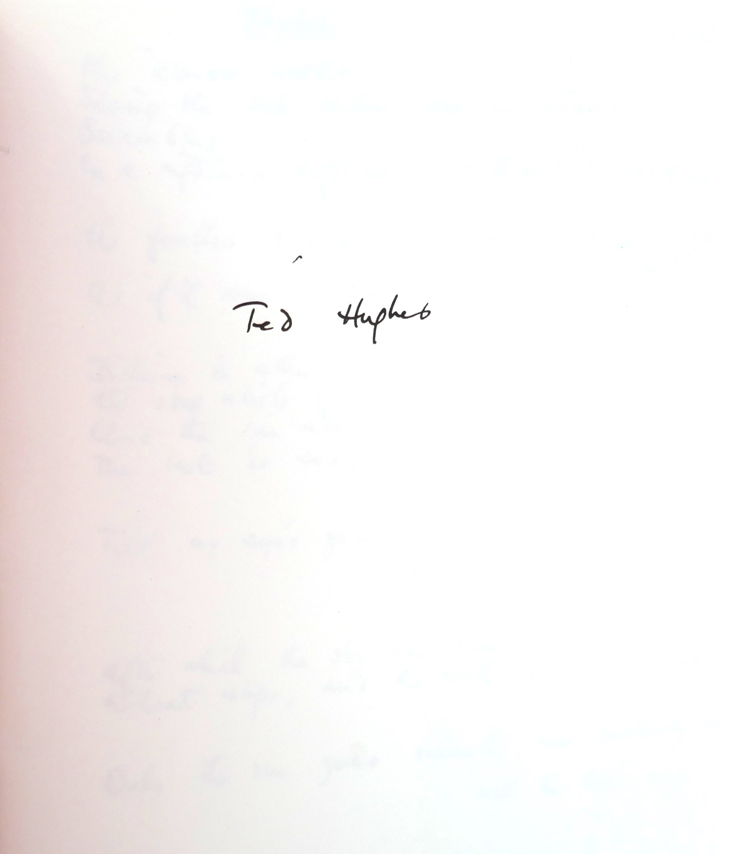 Animal Poems. with Manuscript Poem (1967) - Image 2