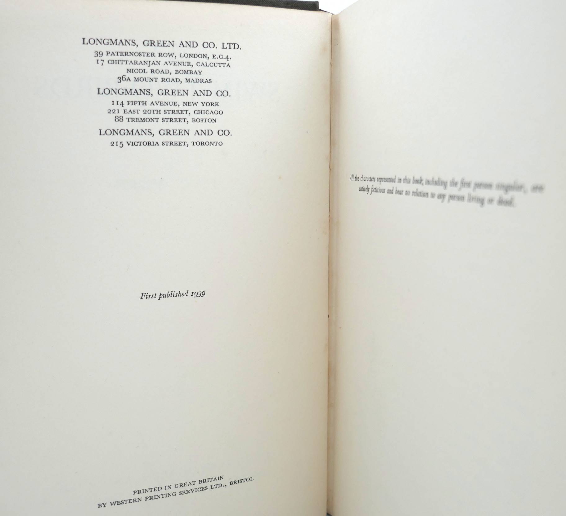 At Swim Two Birds. First Edition, First Issue (1939) - Image 3