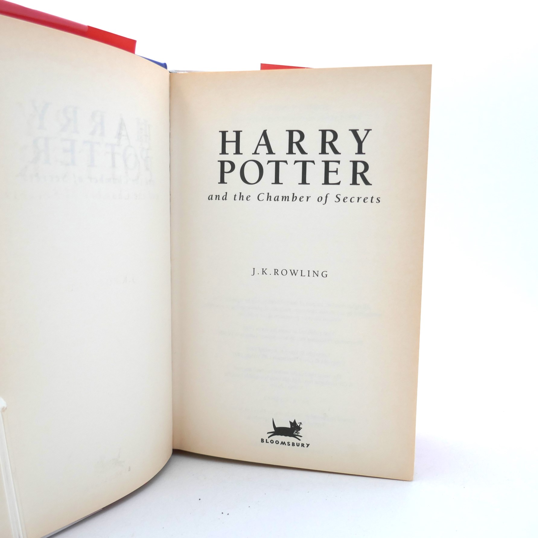 Harry Potter and the Chamber of Secrets. Fifth Impression (1998) - Image 3