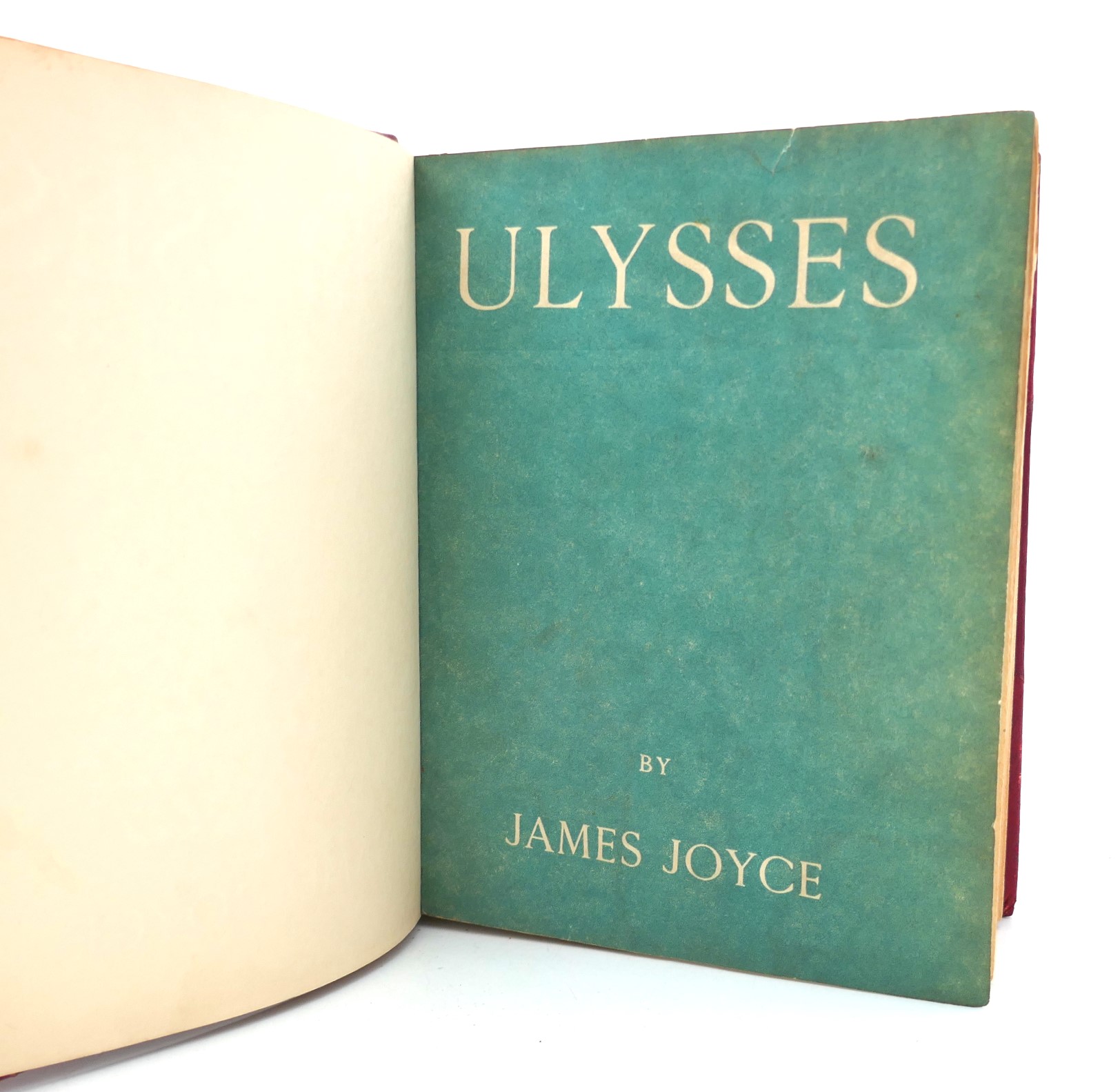 Ulysses. Paris: Shakespeare & Co. Ninth Printing (1927) - Image 3