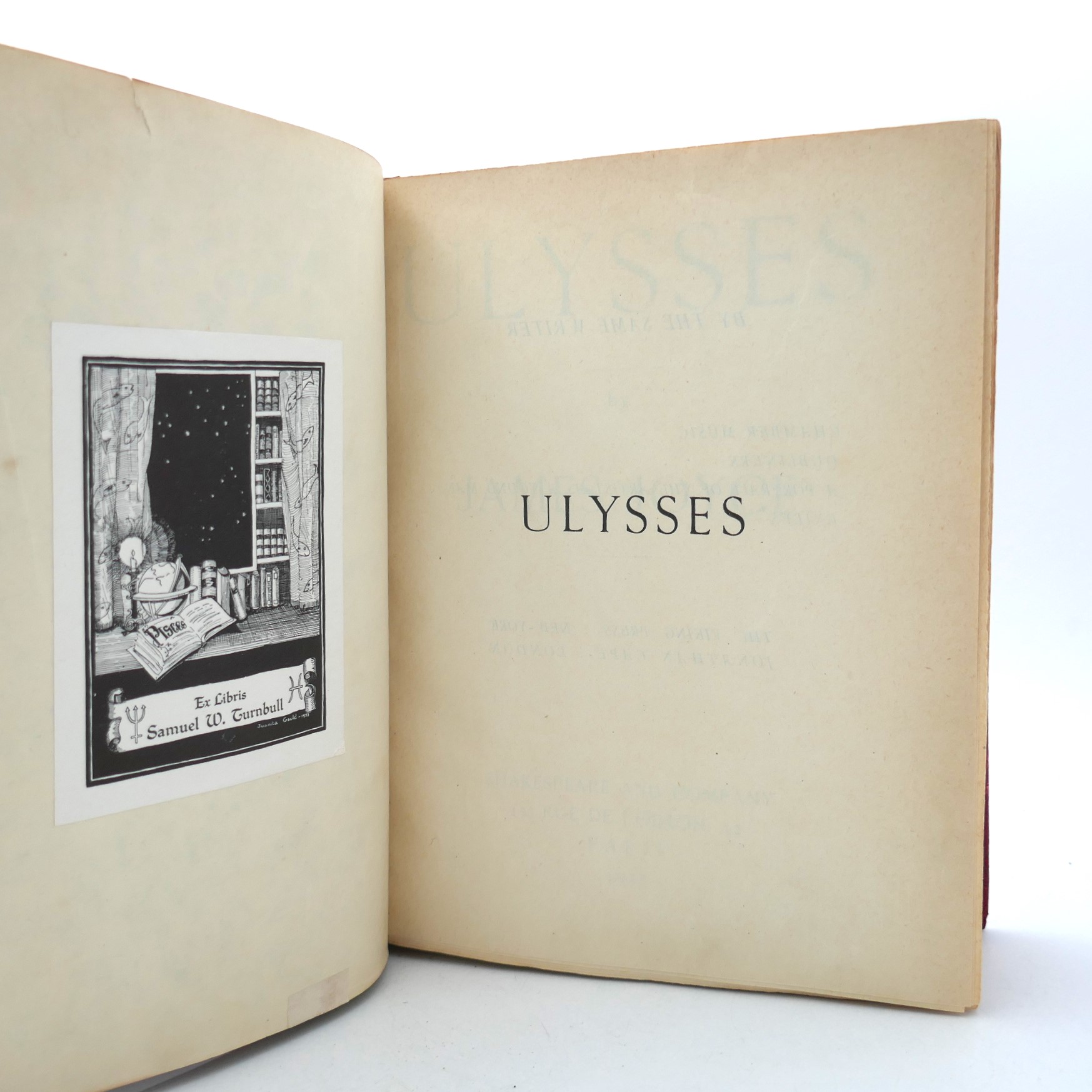 Ulysses. Paris: Shakespeare & Co. Ninth Printing (1927) - Image 4
