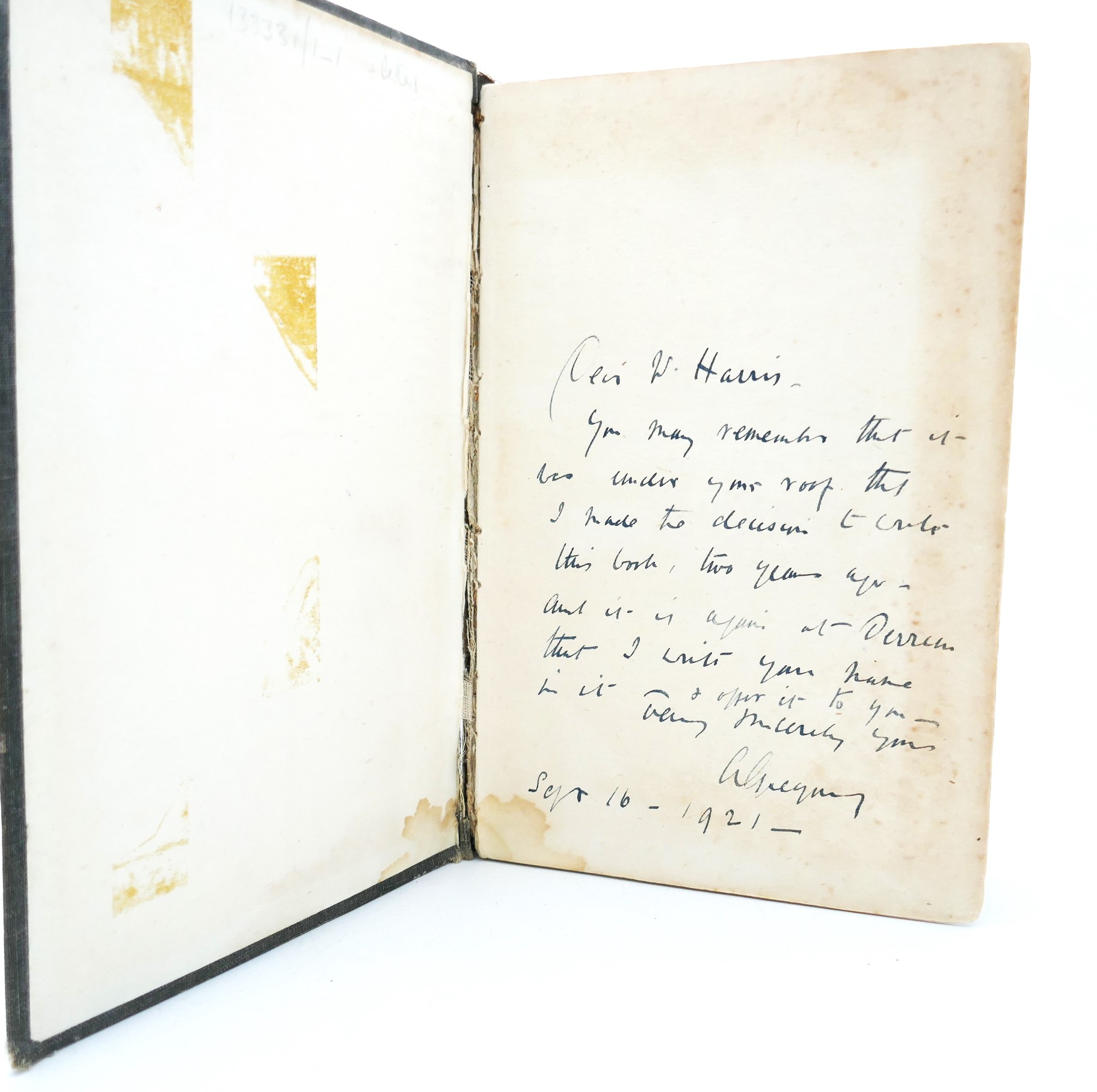Hugh Lane's Life and Achievement. Presentation Copy (1921) - Image 3