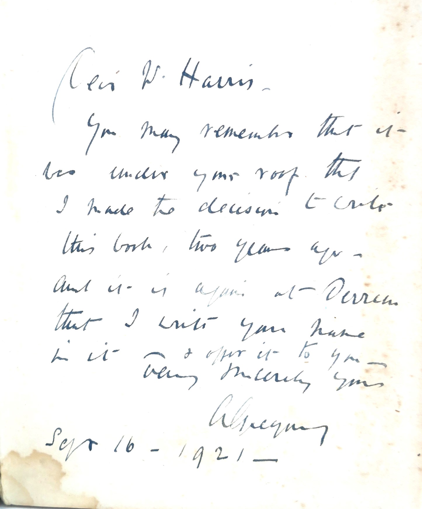 Hugh Lane's Life and Achievement. Presentation Copy (1921) - Image 4