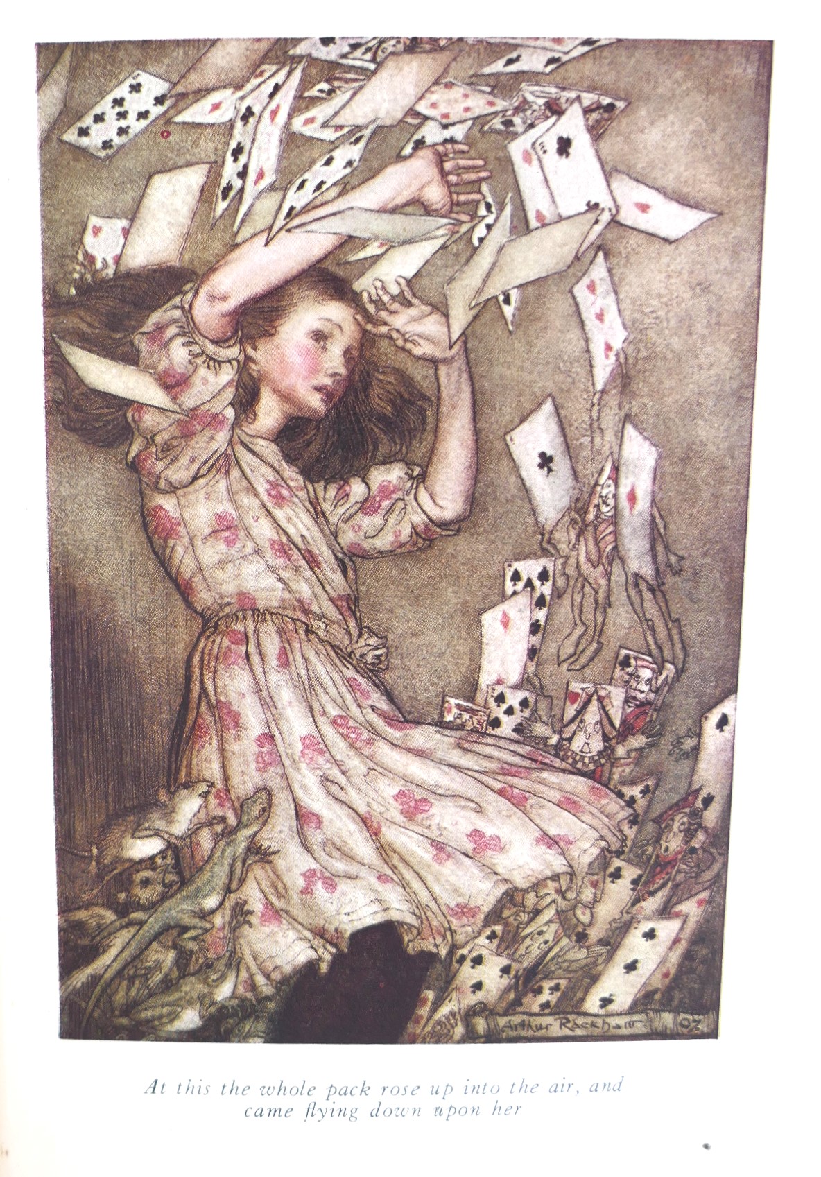 Alice's Adventures in Wonderland. Illustrated by Arthur Rackham (1933) - Image 4