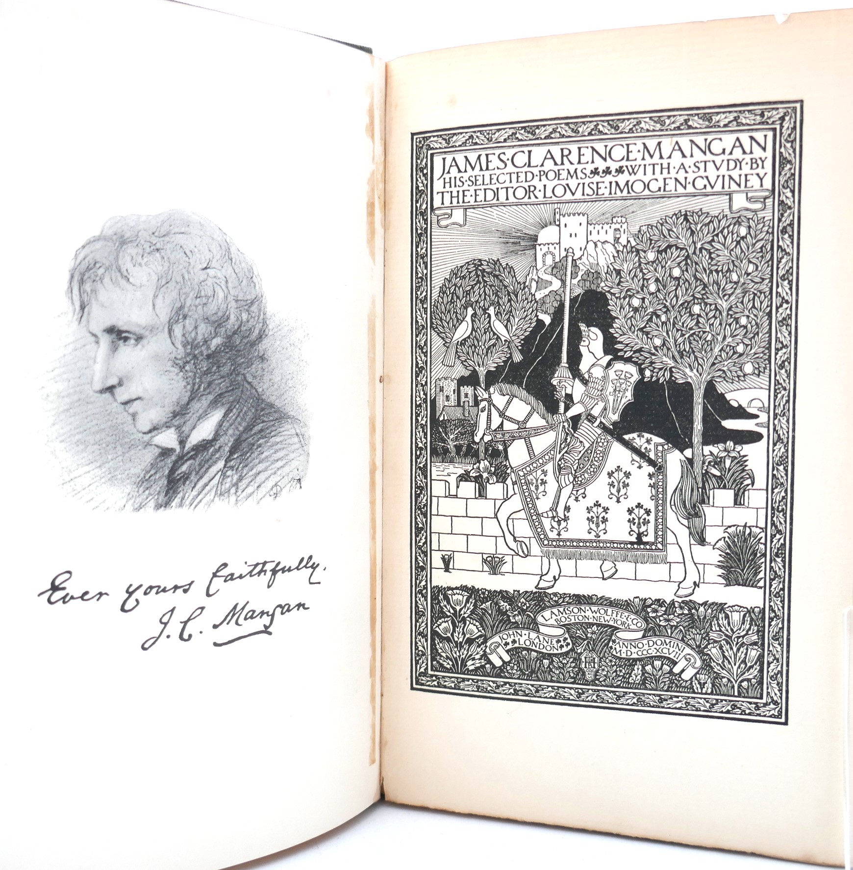 James Clarence Mangan. His Selected Poems (1897) - Image 2